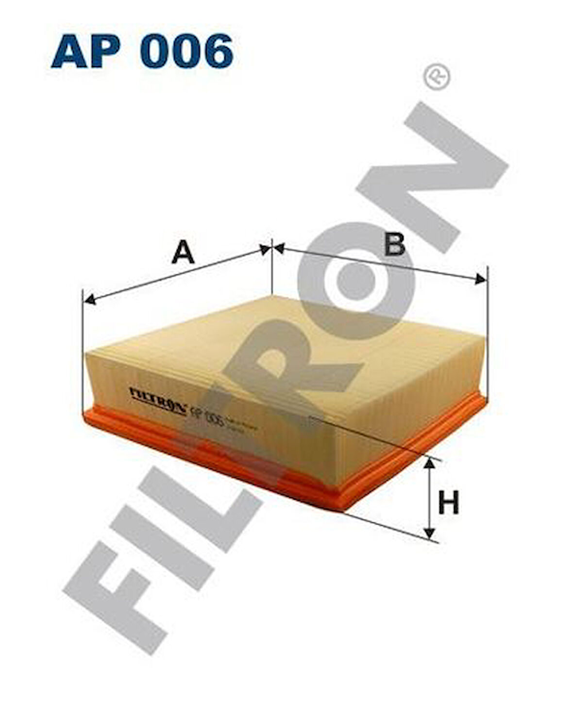 Filtron AP006 Hava Filtresi T2 T3 Polo Classic 1.3 1.6 2.0 67-93 21129620