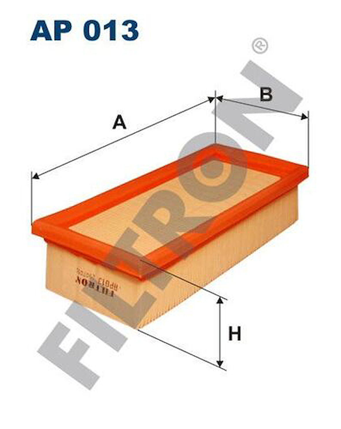 Filtron AP013 Hava Filtresi Caddy I Golf I Golf II 83 90 055129620A
