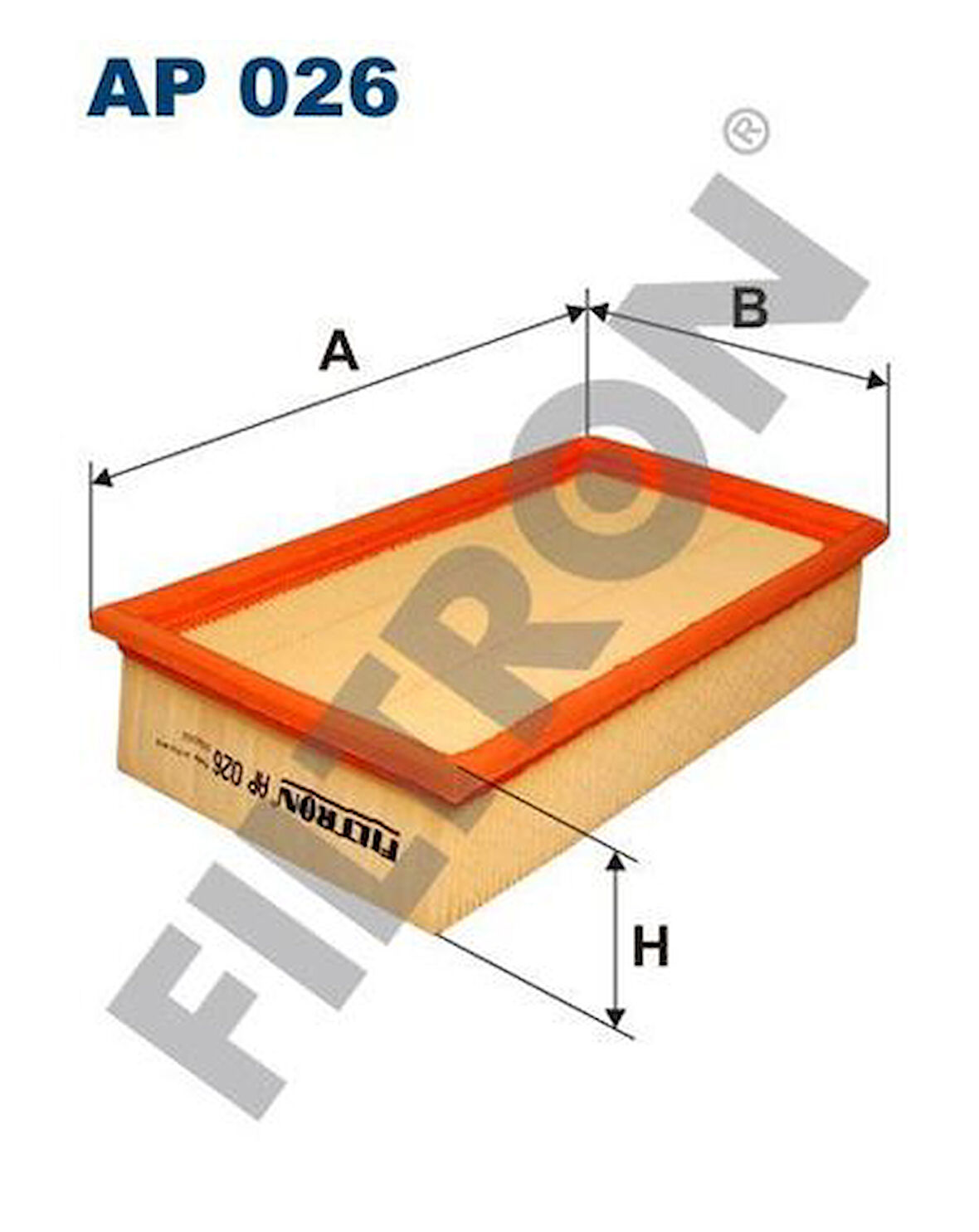 Filtron AP026 Hava Filtresi BMW E28 E30 E32 E34 E35 13721715881