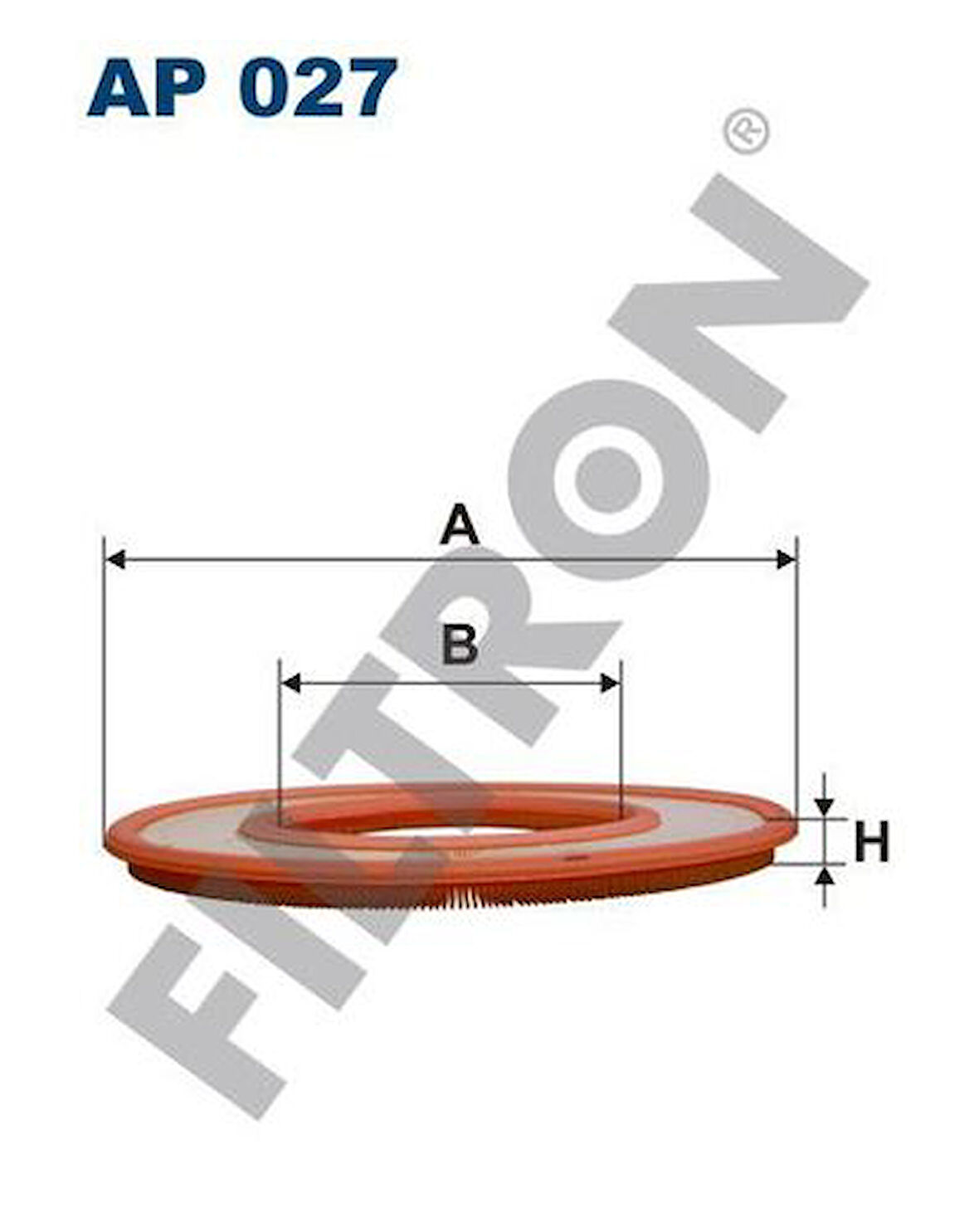 Filtron AP027 Hava Filtresi W123 80-85 S123 80-85 W124 85-90 S124 85-88 002.094.17.04