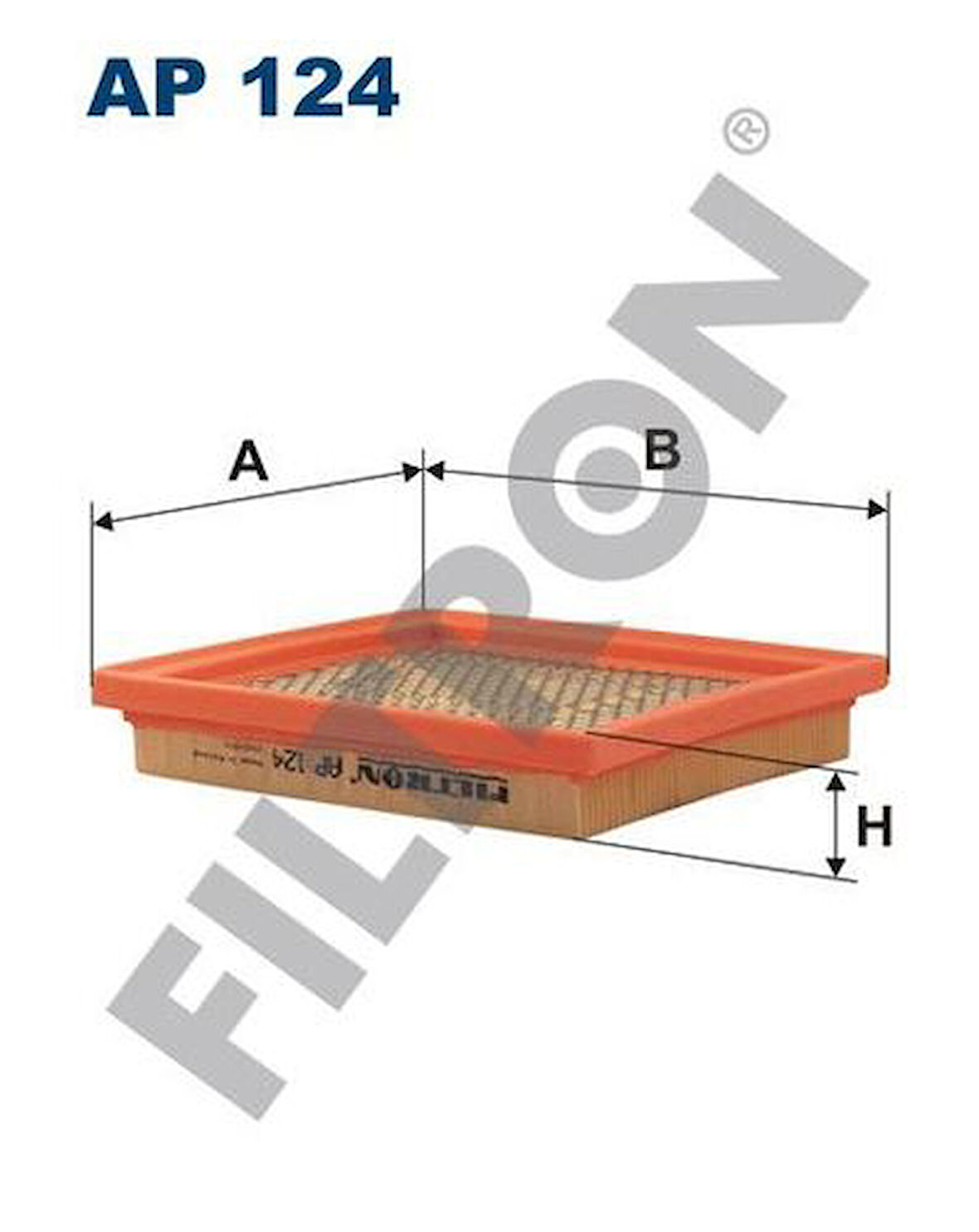 Filtron AP124 Hava Filtresi Nissan Micra Benzinli K11 K12 1992-2010 Note Benzinli 2007-2010 16546AX600