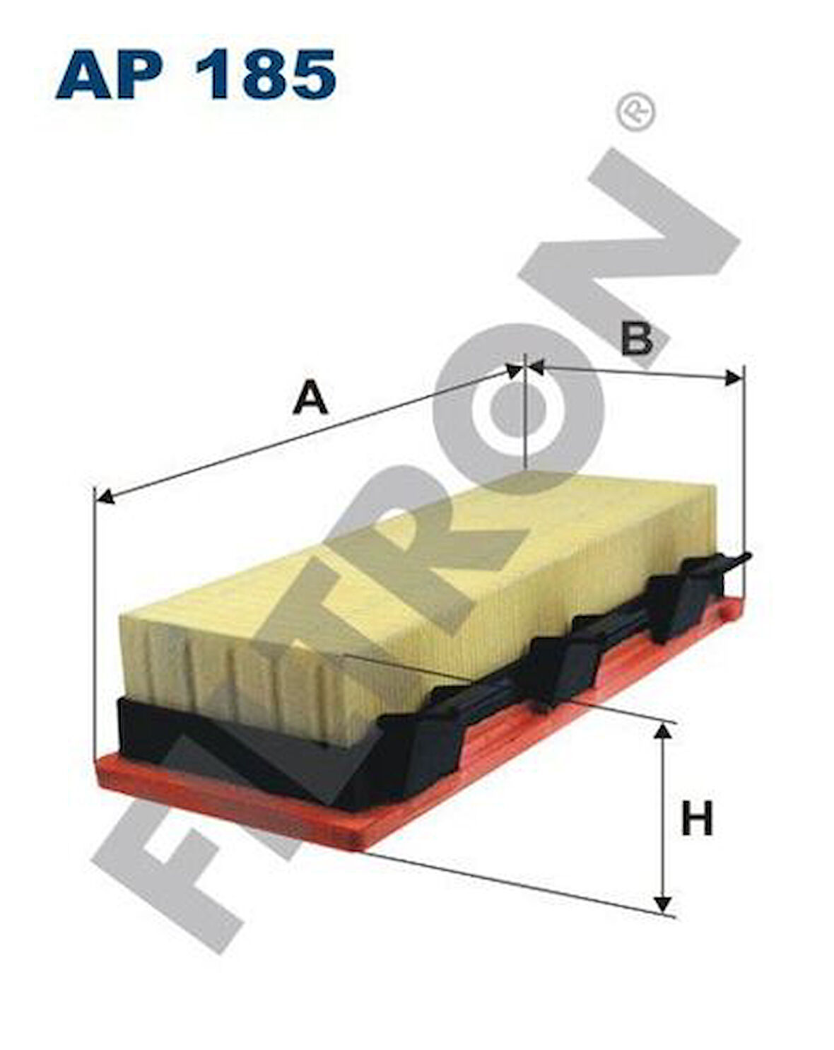 Filtron AP185 Hava Filtresi Clio II Kangoo Thalia 1.9 97- 7701044101