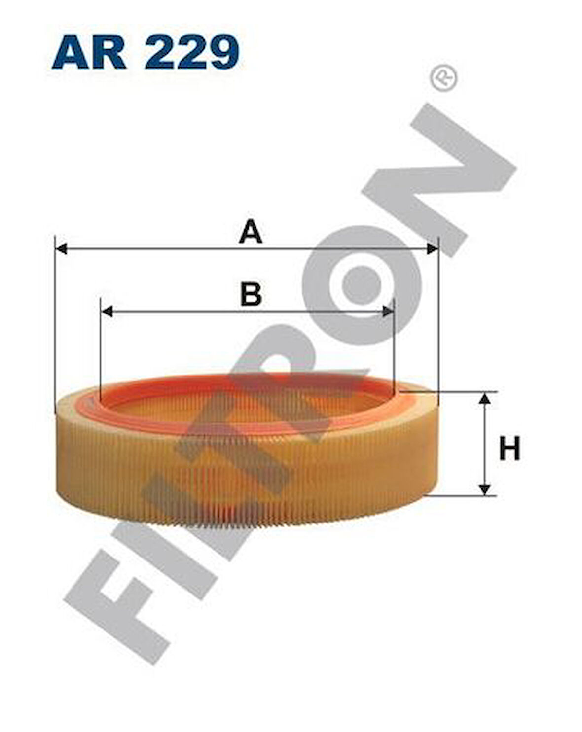 Filtron AR229 Hava Filtresi Renault 9 Renault 11 1.4 1.5 7700726615