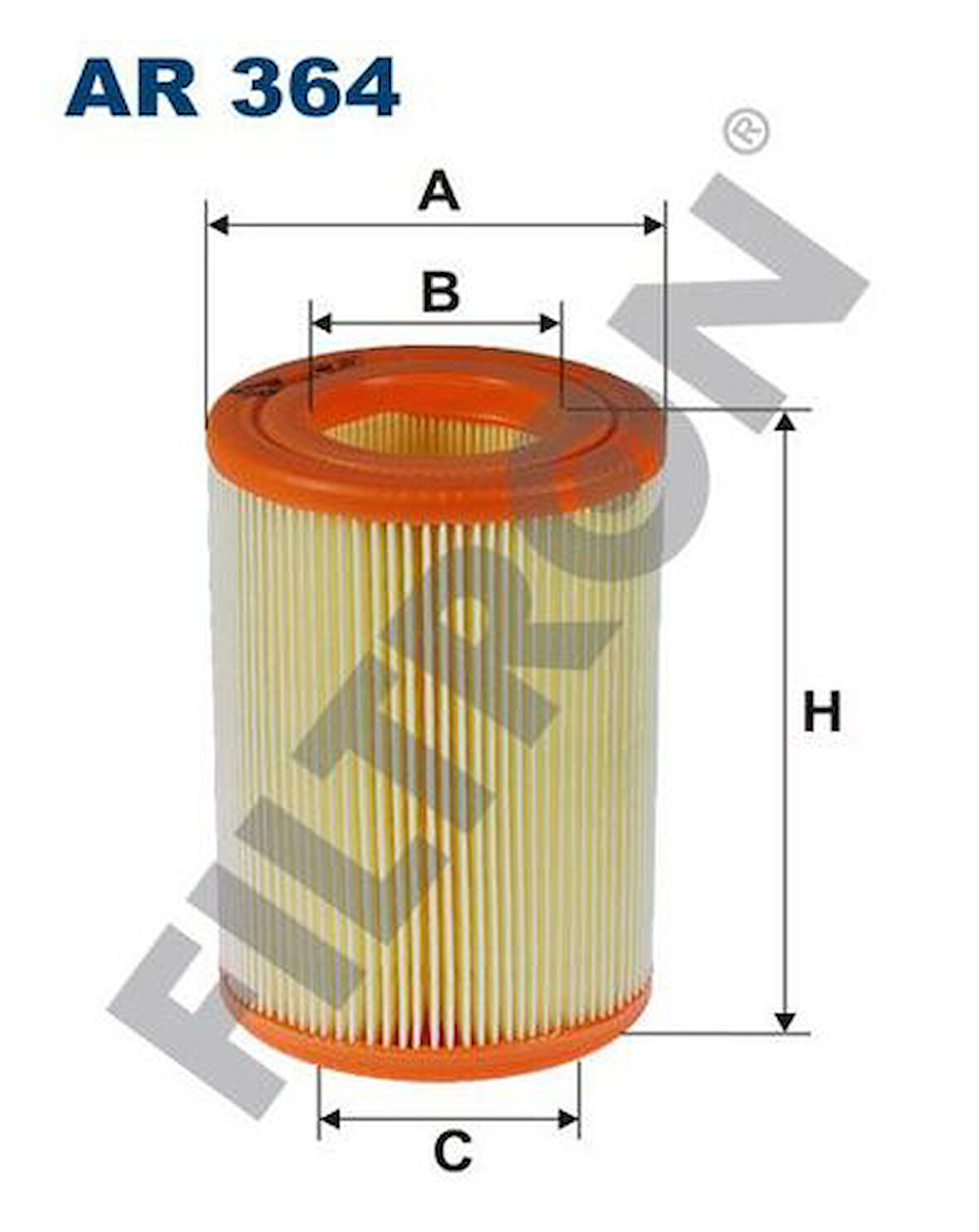 Filtron AR364 Hava Filtresi AC Delco 0003124V001
