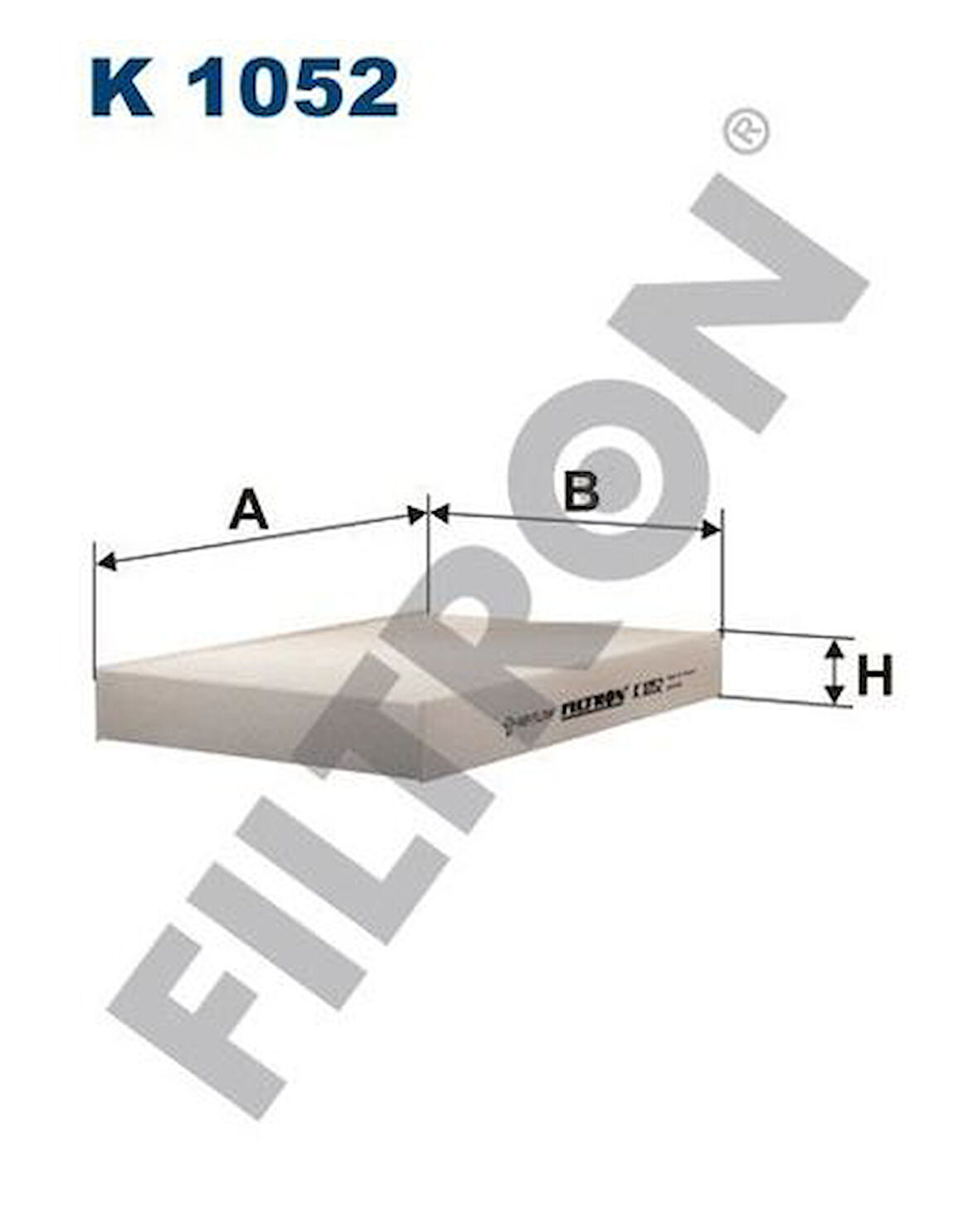 Filtron K1052 Polen Filtresi Clio Kangoo Logan Megane 7700424098