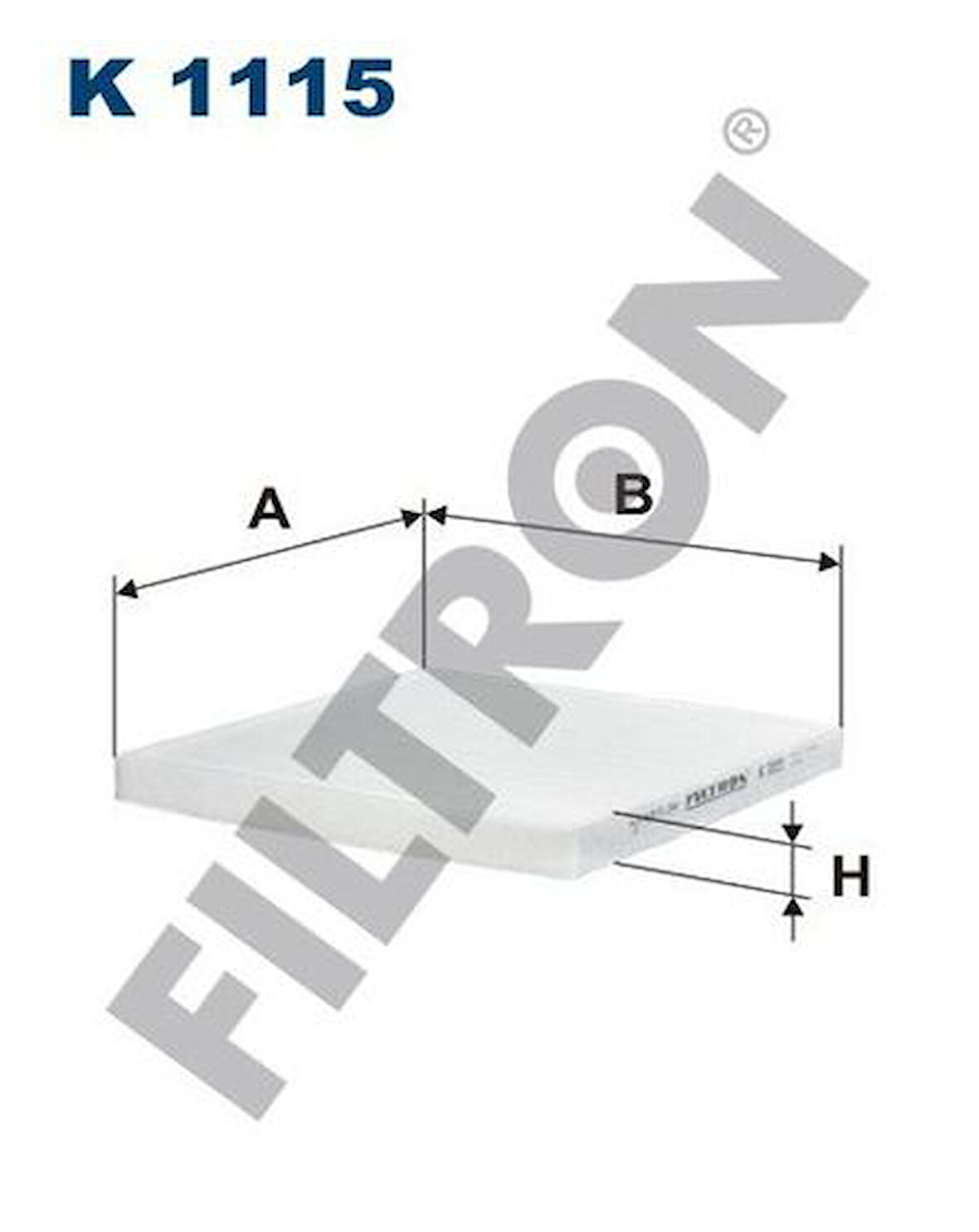 Filtron K1115 Polen Filtresi Volvo S40 95-V40 95- 30612666