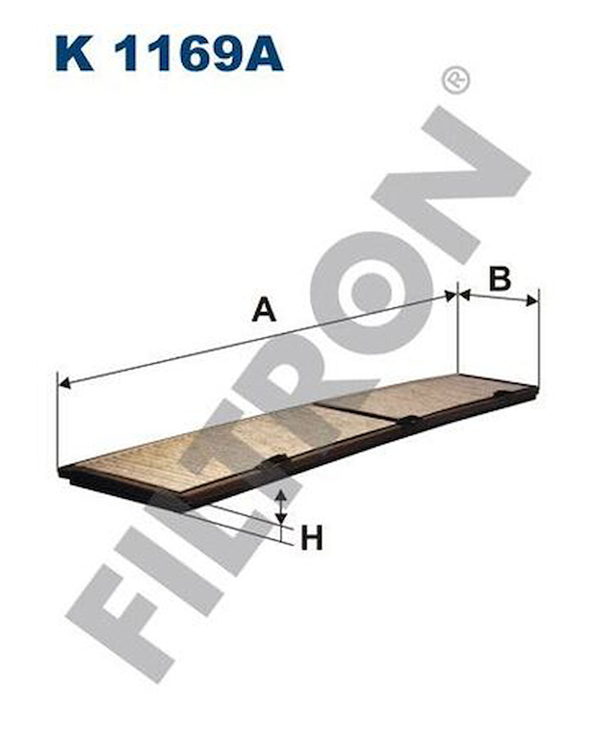Filtron K1169A Polen Filtresi BMW E81 E87 E88 E90 E93 E84 Karbonlu 64319313519
