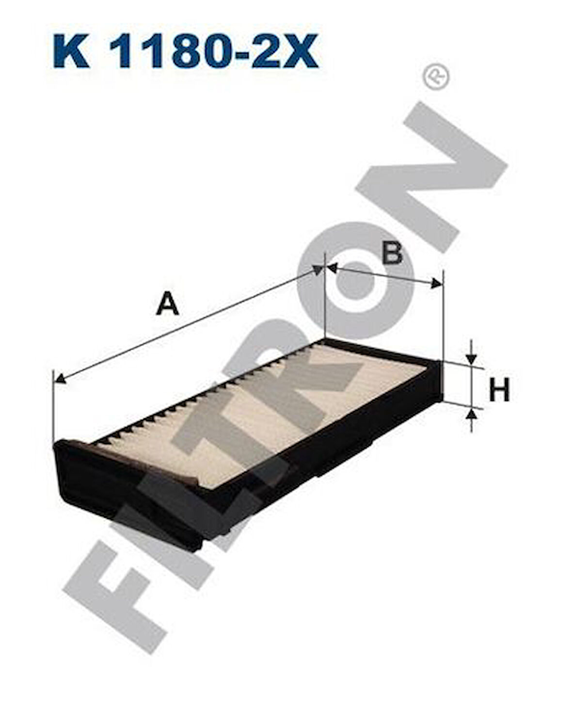 Filtron K1180-2X Polen Filtresi Mitsubishi Carisma 95-06 Colt 96-03 Pajero 98-06 Space Star 98-03 
