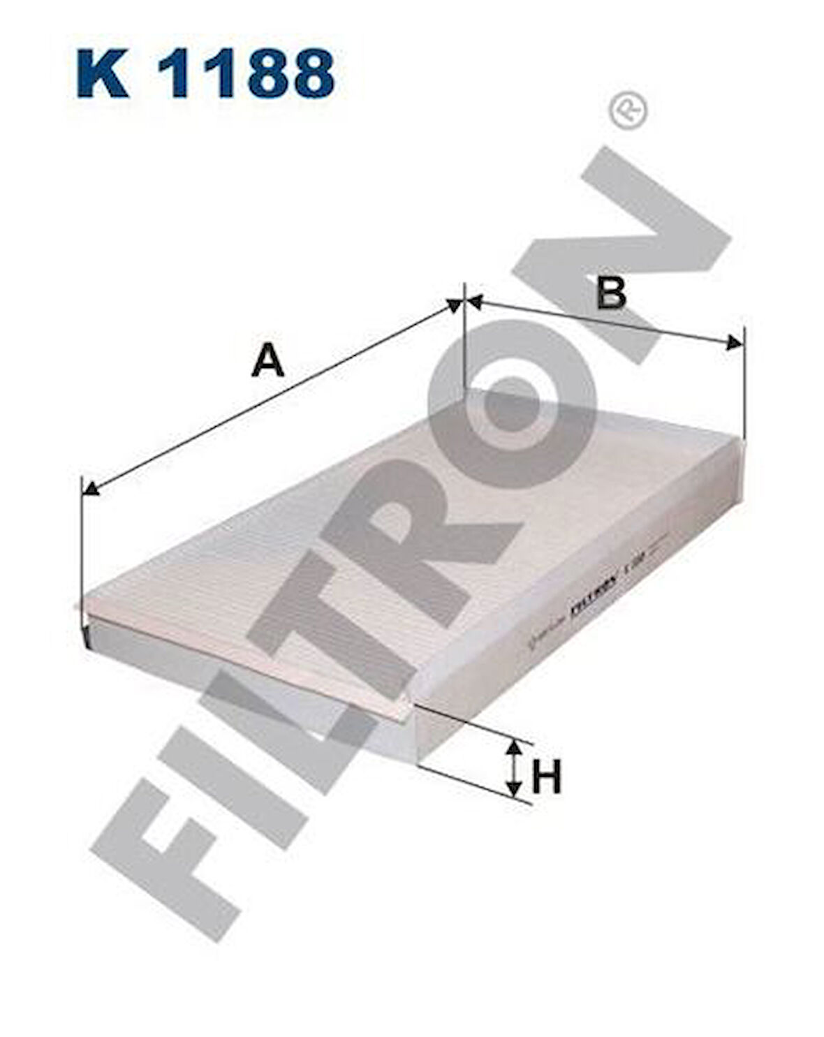 Filtron K1188 Polen Filtresi Viano W639 03-Vito W639 03- 6398350247