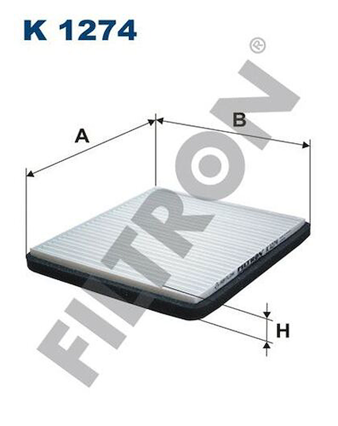 Filtron K1274 Polen Filtresi Chevrolet Spark M300 10- 95947238