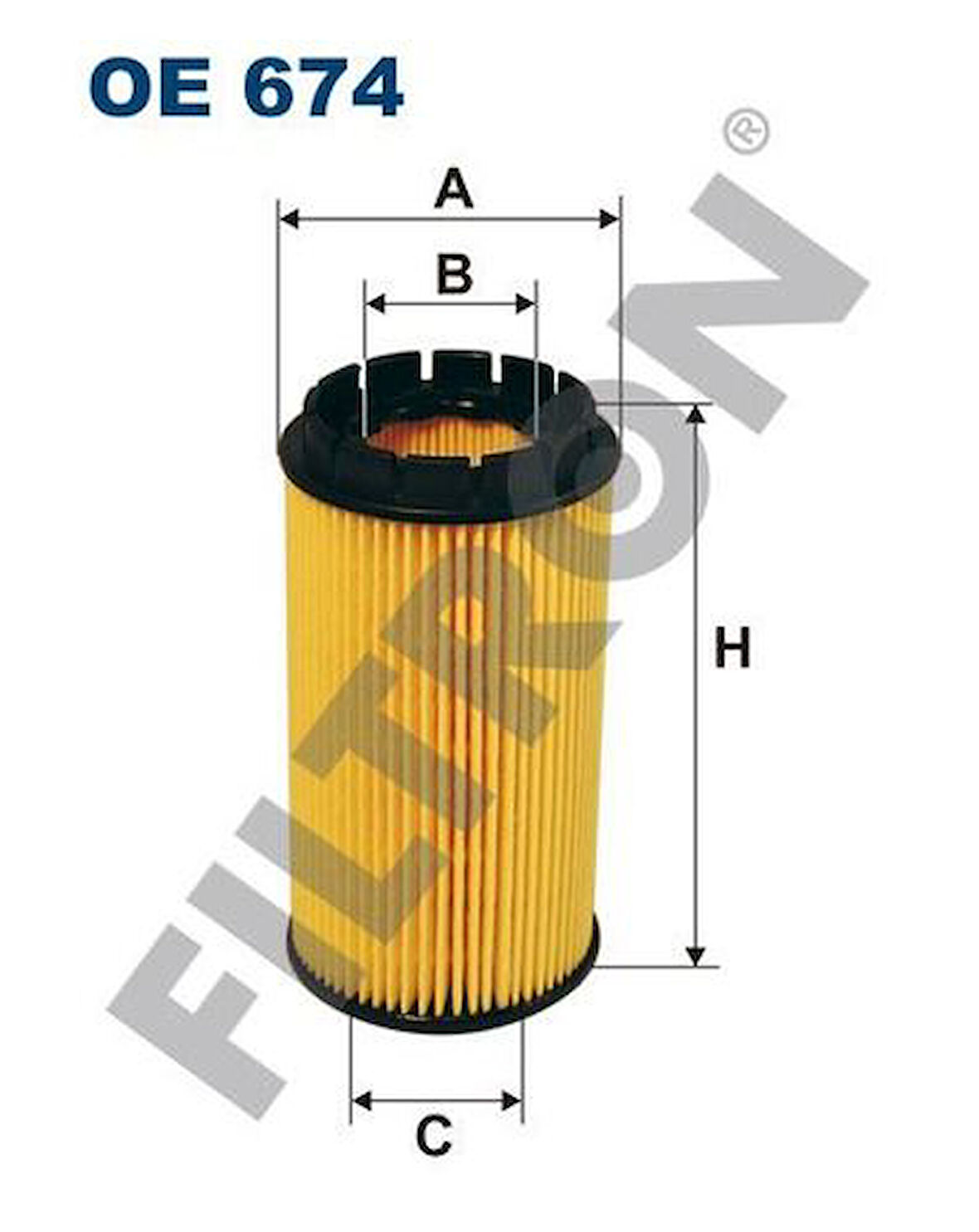 Filtron OE674 Yağ Filtresi Hyundai Tucson 2.0 CRDI Cerato Sportage 2.0 CRDI 04- 2631627000