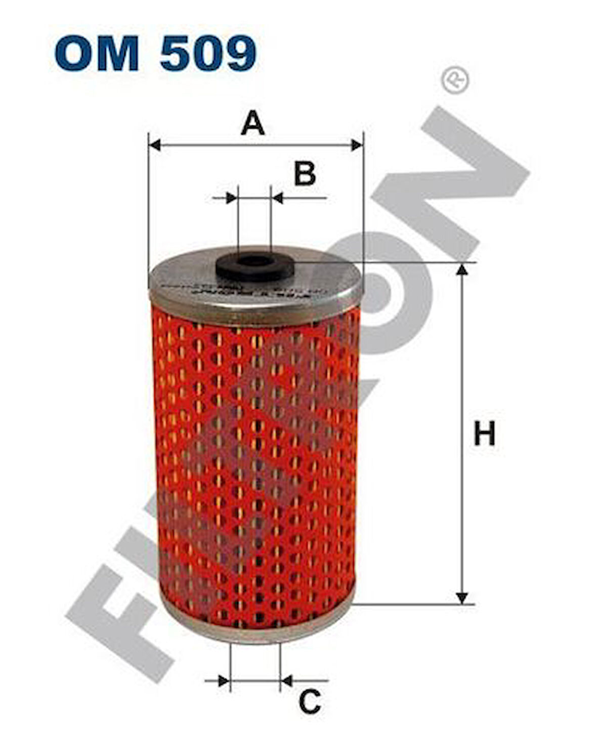 Filtron OM509 Yağ Filtresi W123 80-85 S123 80-85 C123 80-85 W460 82-91 102.180.01.09