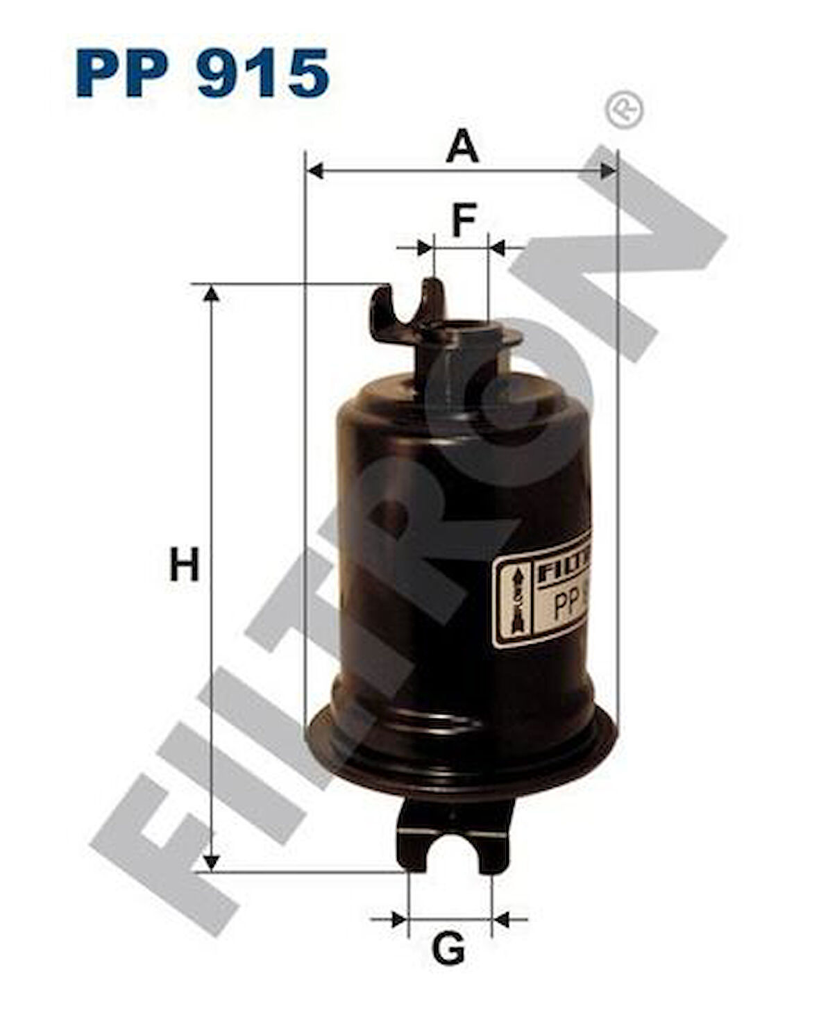 Filtron PP915 Yakıt Filtresi Suzuki Vitara 1.6 2.0 2.5 V6 90- 1541061A00