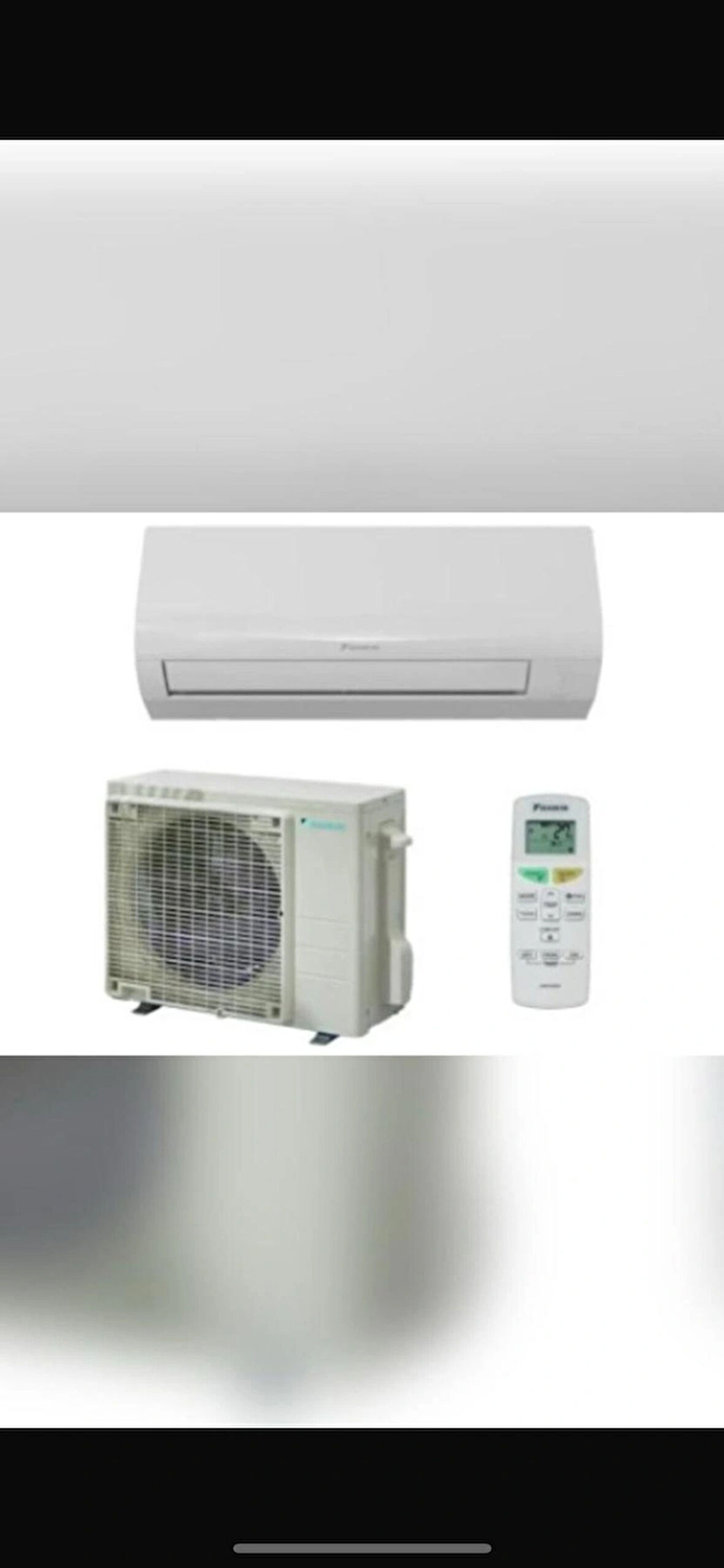 Yeni Sensira 7000 BTU/h  FTXF20F Inverter Klima R32