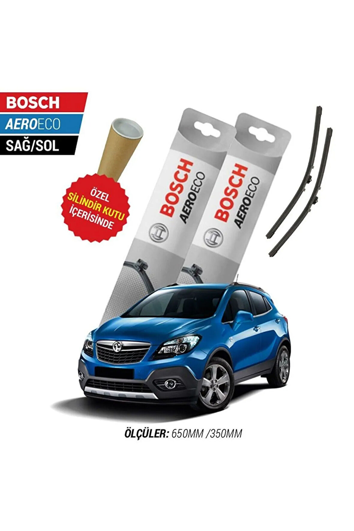 OPEL MOKKA 2016 SİLECEK TAKIMI BOSCH AERO-ECO SERİSİ
