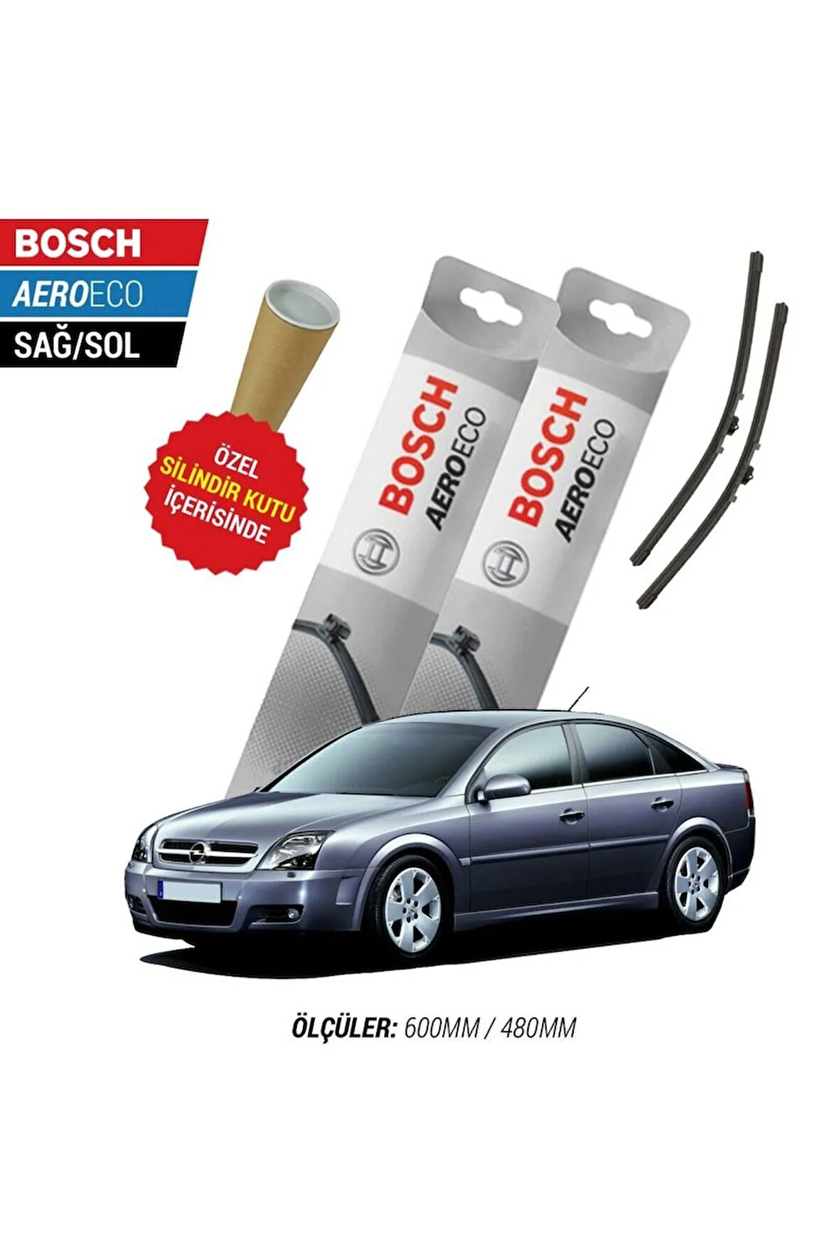 OPEL VECTRA C 2008 SİLECEK TAKIMI BOSCH AERO-ECO SERİSİ