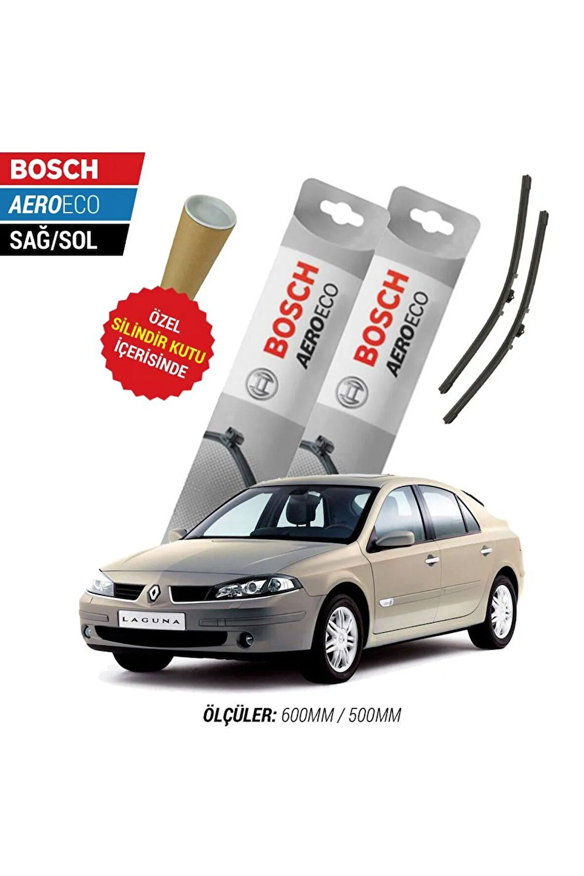 RENAULT LAGUNA 2 2003 SİLECEK TAKIMI BOSCH AERO-ECO SERİSİ