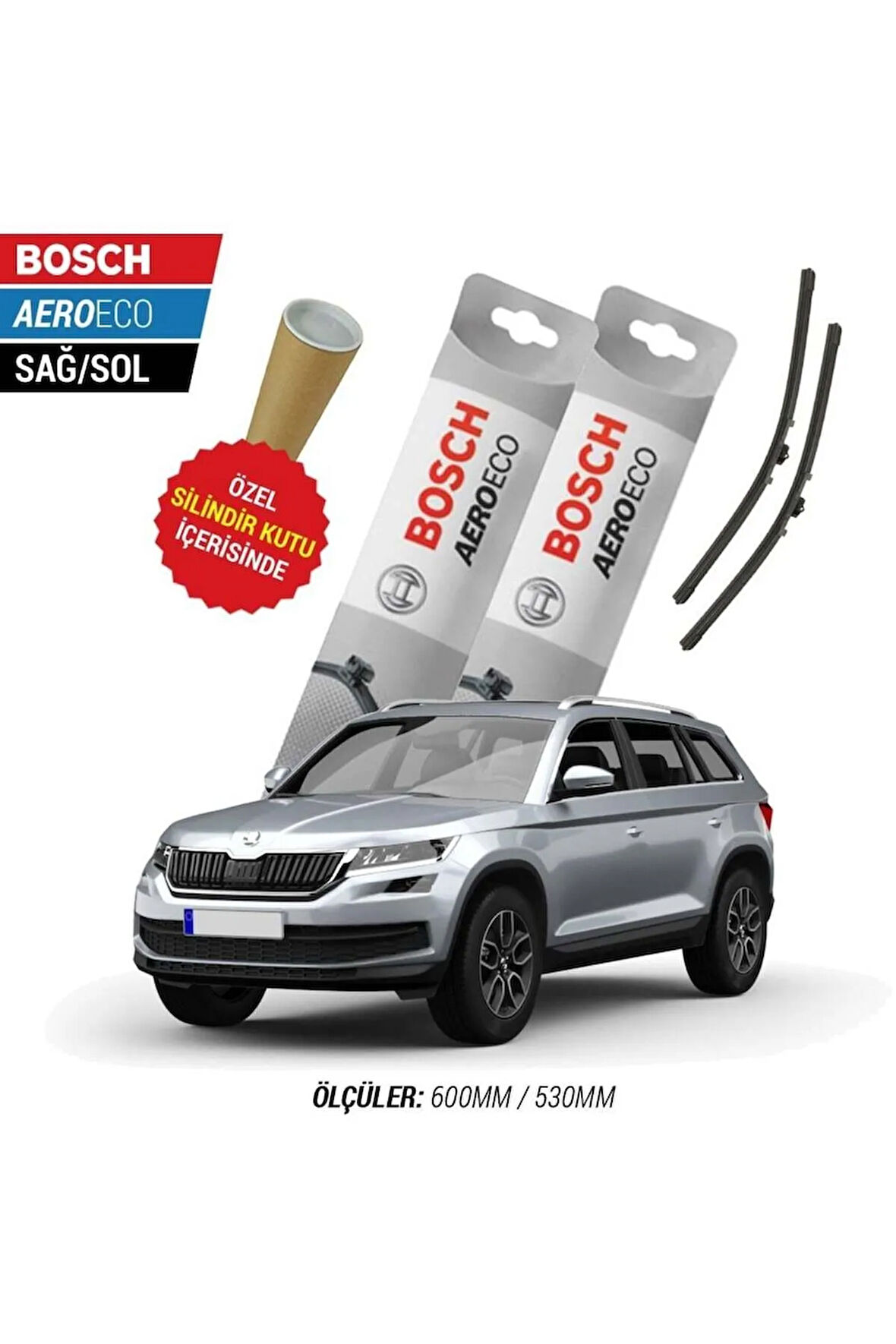 SKODA KODİAQ 2022 SİLECEK TAKIMI BOSCH AERO-ECO SERİSİ