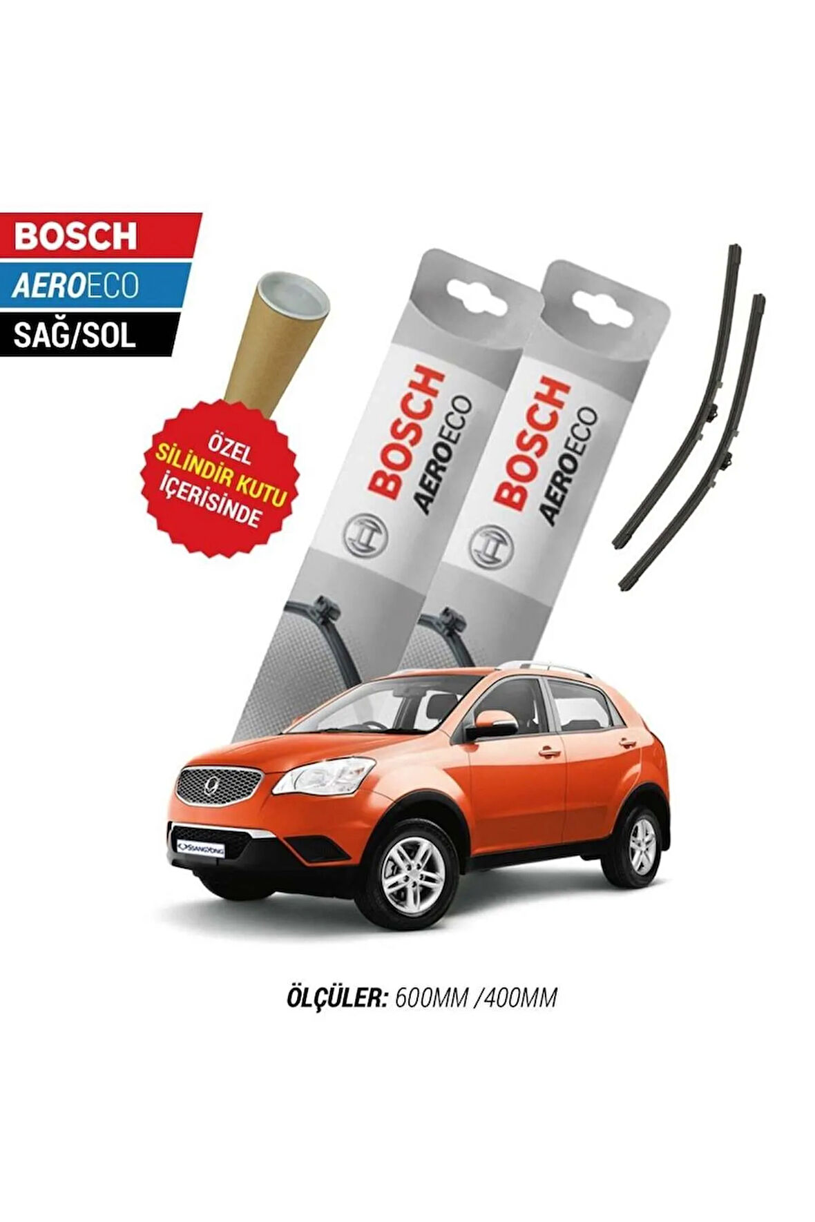 SSANGYONG KORANDO 2015 SİLECEK TAKIMI BOSCH AERO-ECO SERİSİ