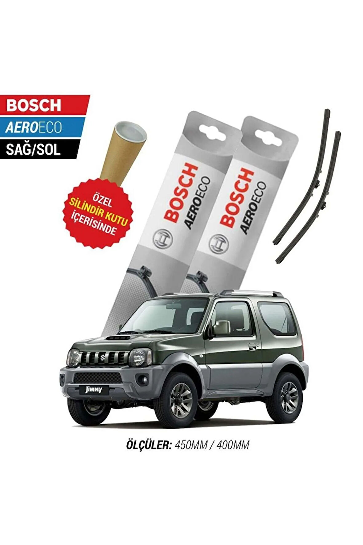 SUZUKİ JİMNY 2000 SİLECEK TAKIMI BOSCH AERO-ECO SERİSİ