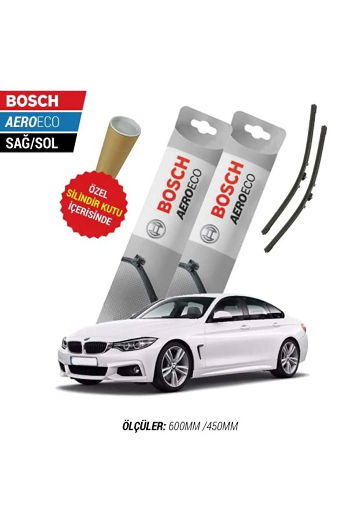 BMW F32 2014 SİLECEK TAKIMI BOSCH AERO-ECO SERİSİ