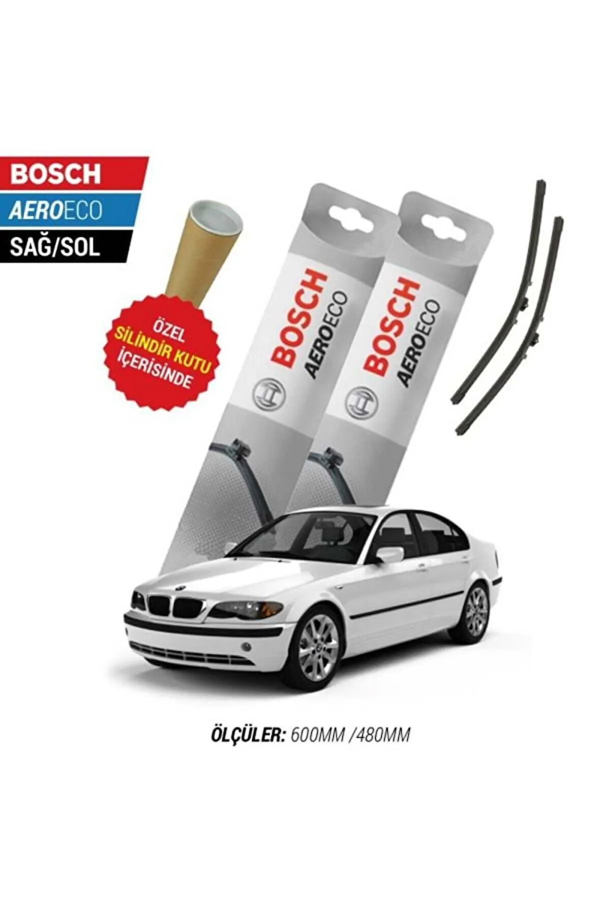 BMW E46 1999 SİLECEK TAKIMI BOSCH AERO-ECO SERİSİ