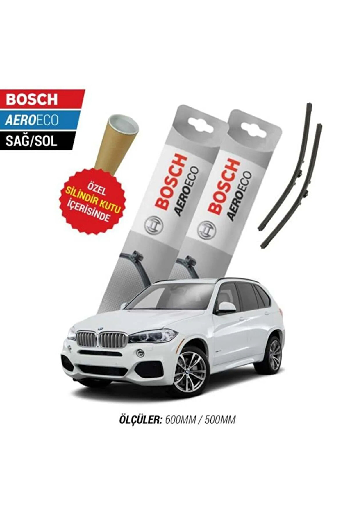 BMW X5 F85 2014 SİLECEK TAKIMI BOSCH AERO-ECO SERİSİ