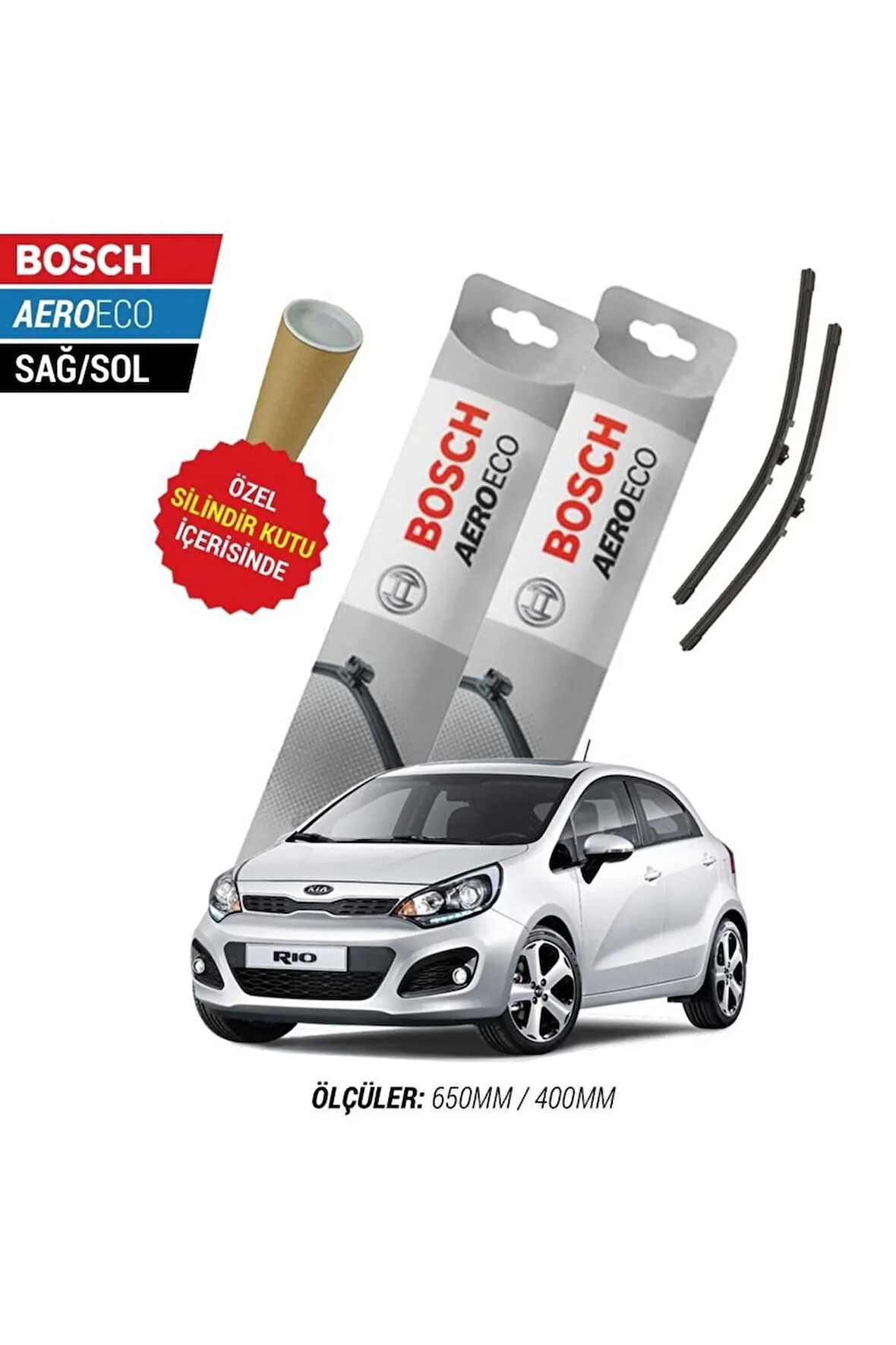 KİA RİO 2012 SİLECEK TAKIMI BOSCH AERO-ECO SERİSİ