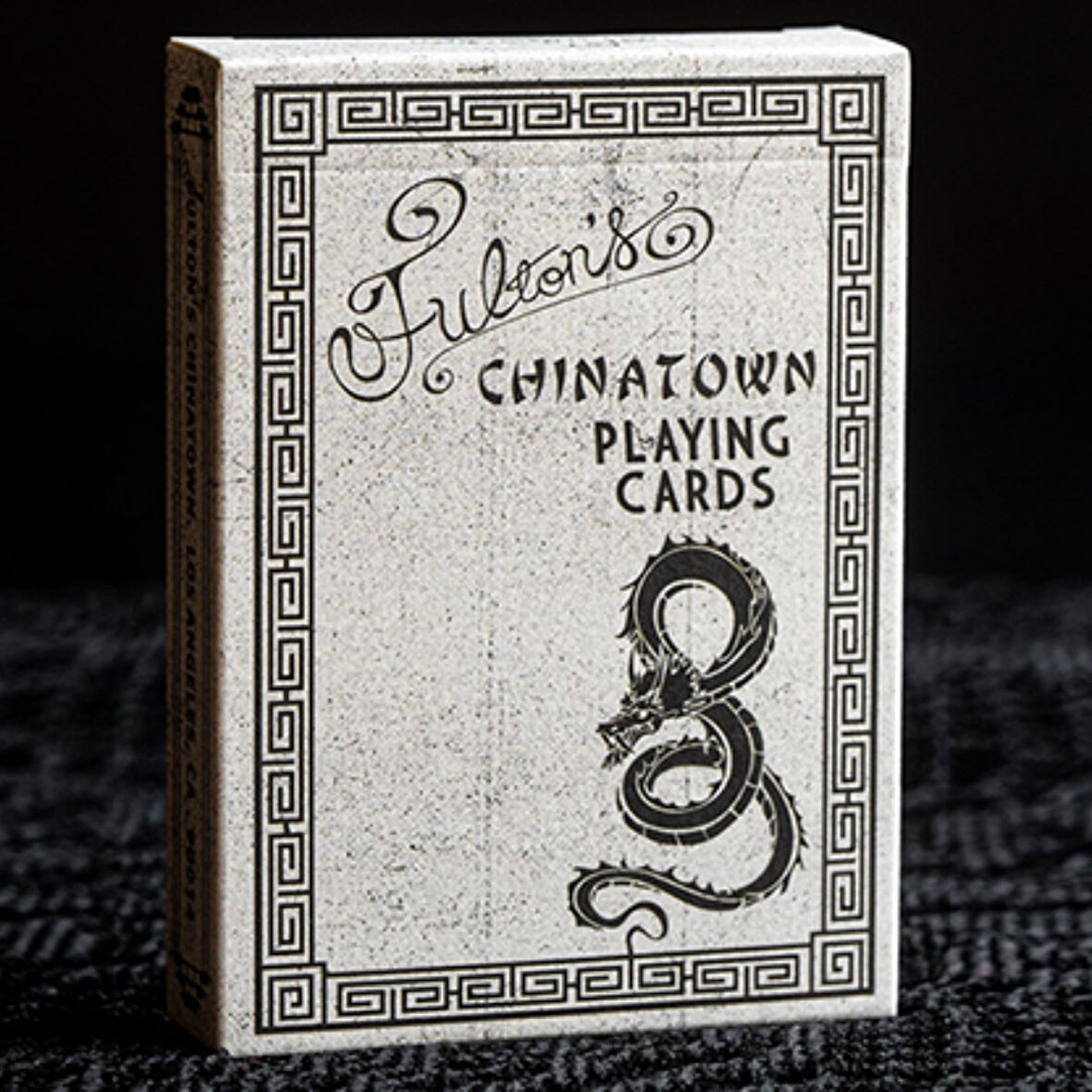 Fulton's Chinatown Bootleg Edition Premium Oyun Kağıdı Limited Edition Koleksiyonluk iskambil Kartla