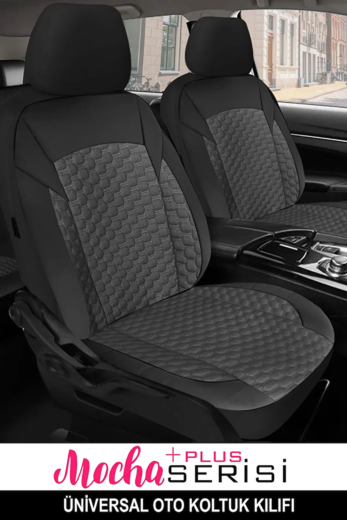 Opel Movano B 2.3 Cdtı Turbo (125 Hp) Easytronic 2018 UYUMLU  OTO KOLTUK KILIFI FÜME