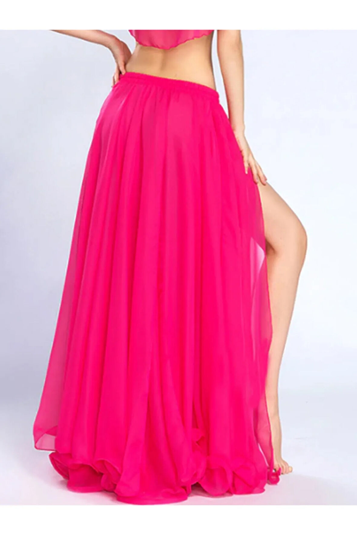 Çift Katlı Dansöz Oryantal Eteği