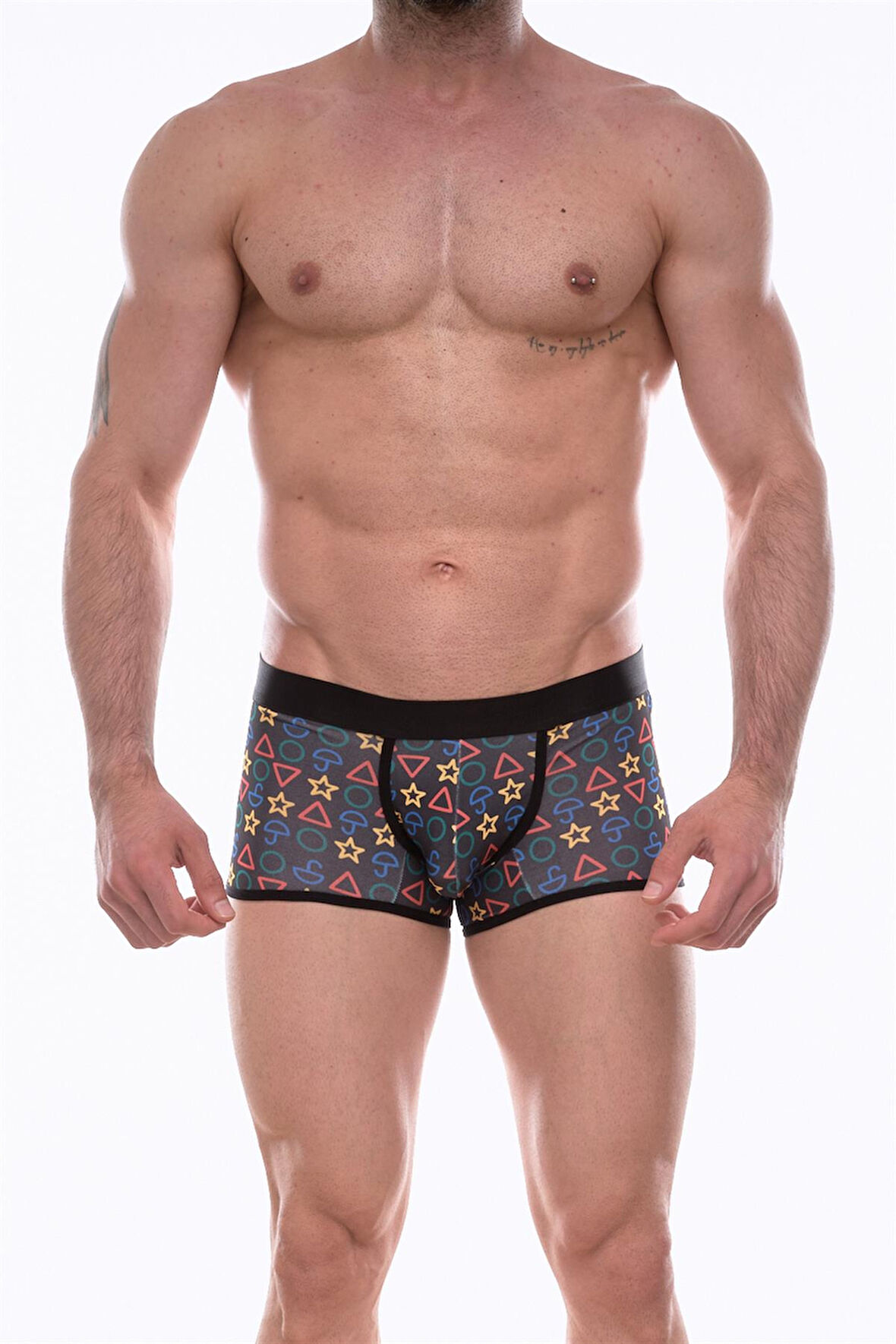 Don Moris Erkek Desenli Mini Boxer