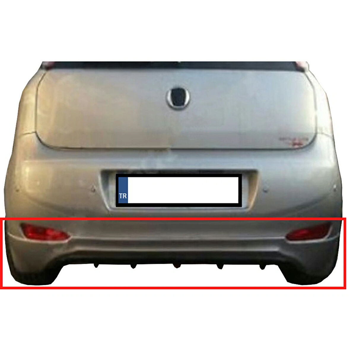 PUNTO EVO ARKA TAMPON EKİ (( BOYASIZ ))