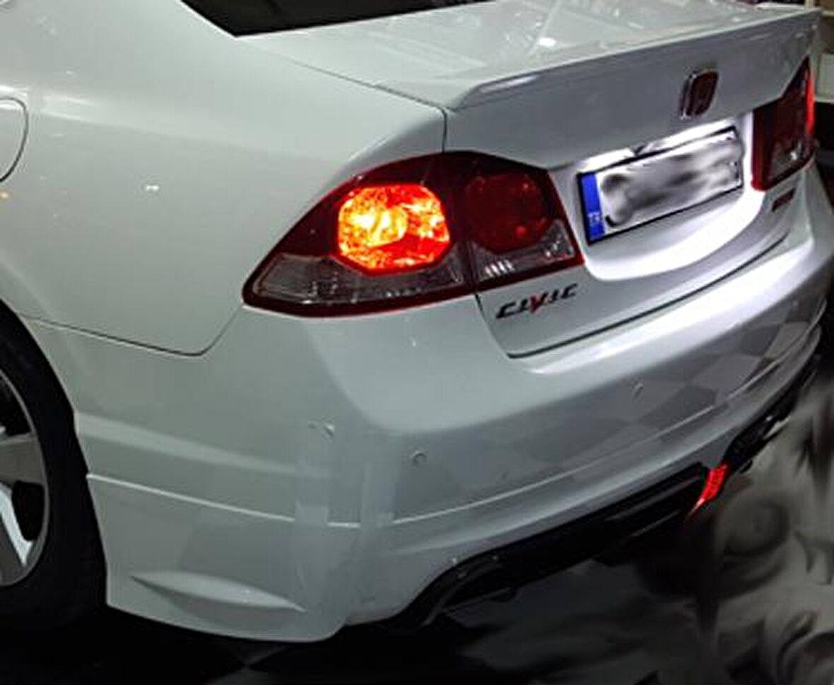 Honda Civic FD6 LED Plaka Aydınlatması  FEMEX T10 Premium