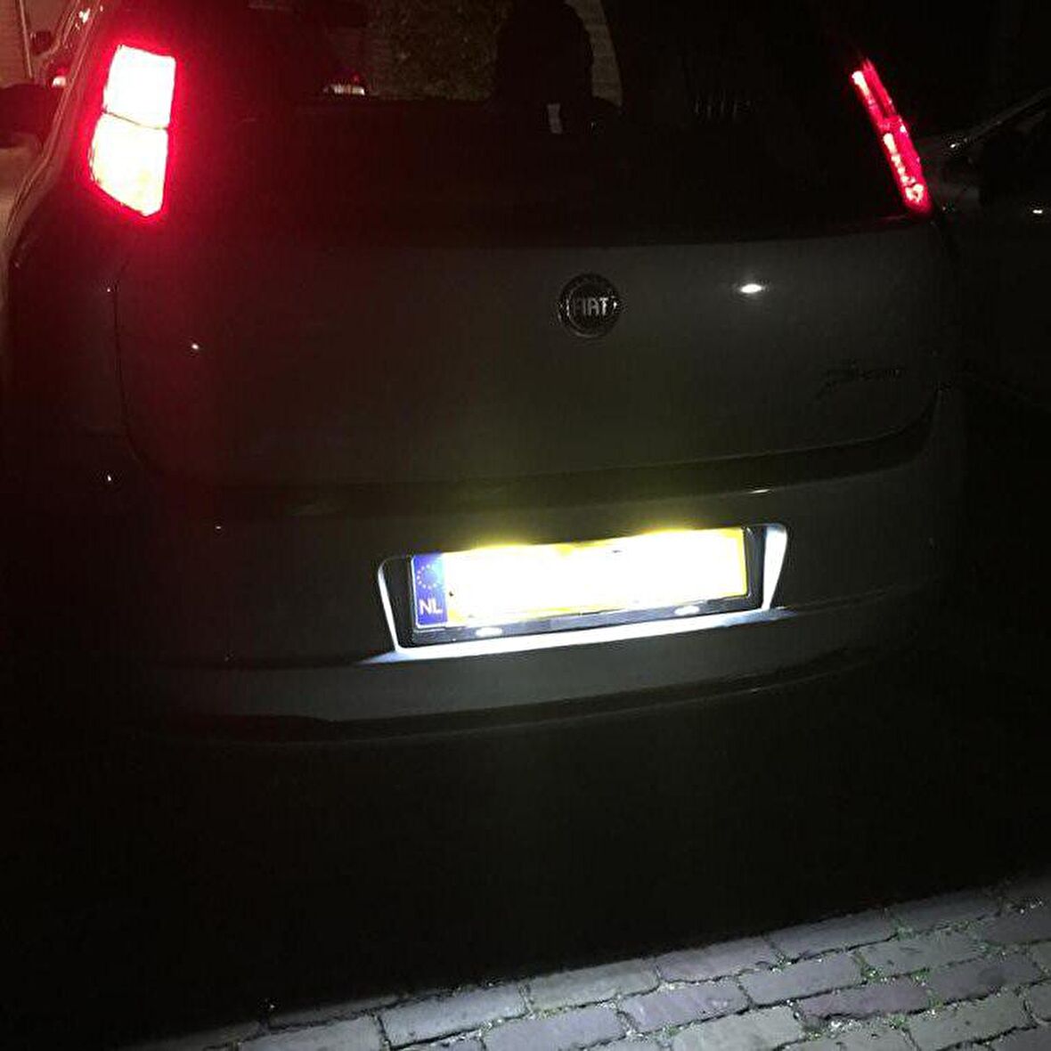 Fiat Punto Plaka Aydınlatma Seti LED Ampul Femex T10  Beyaz Led