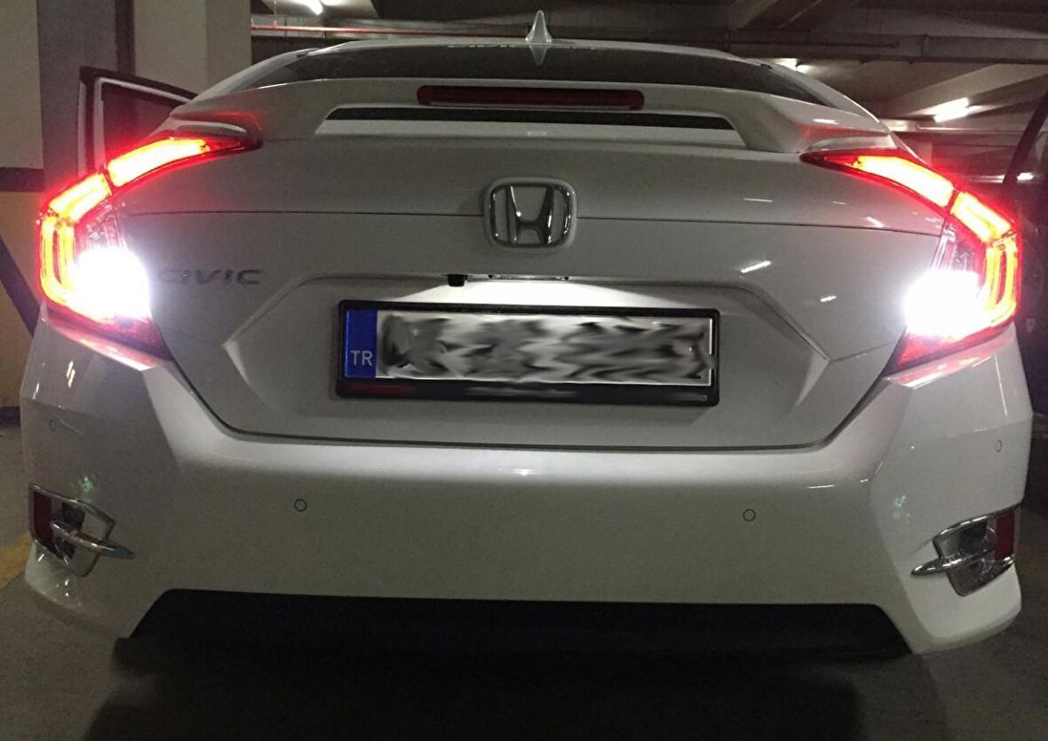 Honda Civic FC5 Geri Vites Led Ampulu FEMEX W16W T15 Platinum