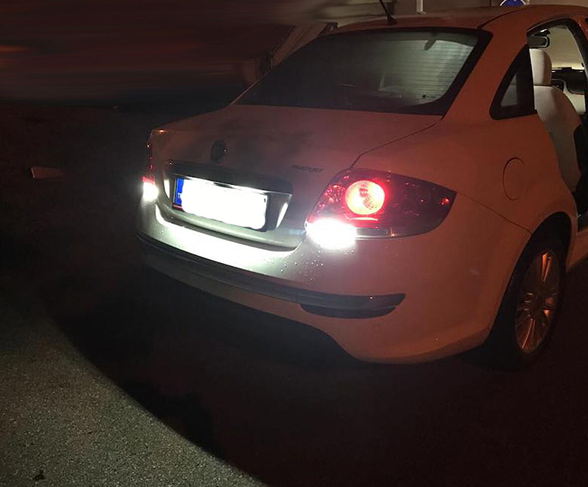 Fiat Linea Geri Vites LED Ampul FEMEX Platinum P21W