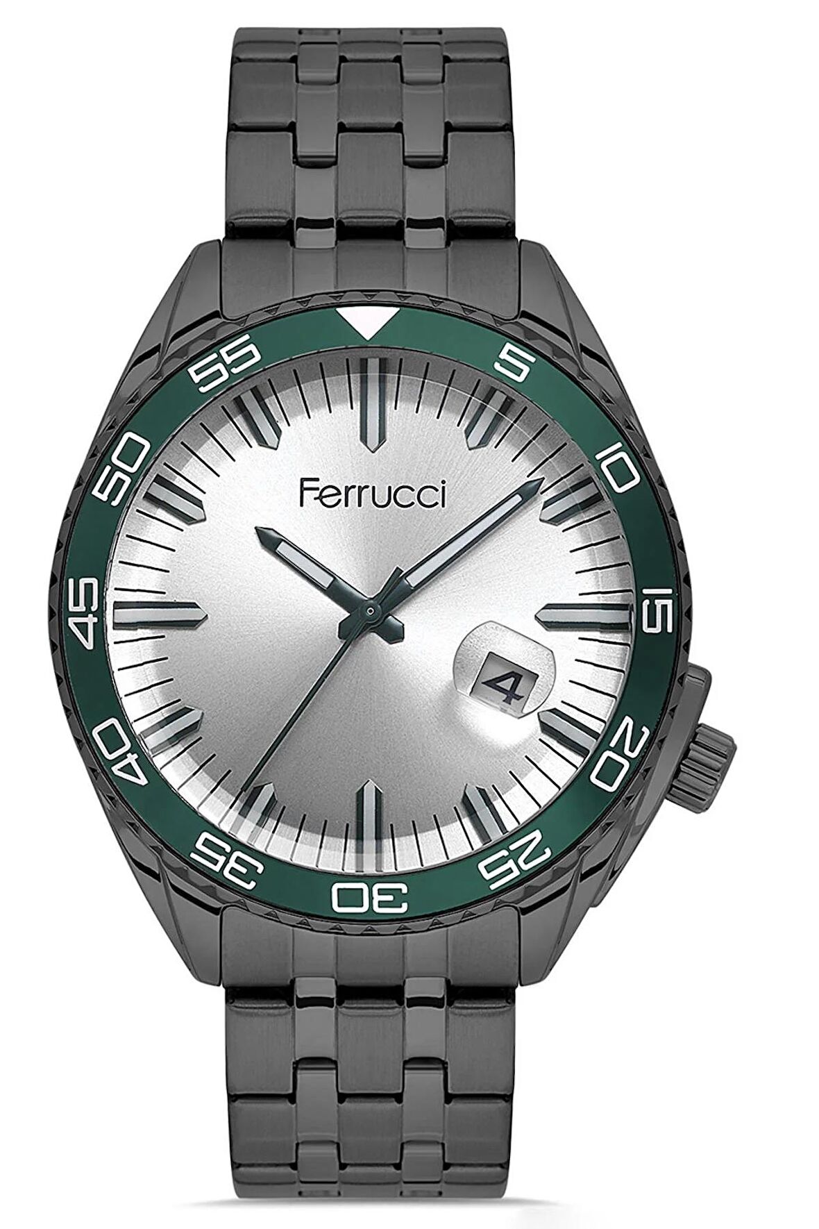 Erkek Çelik Kasa Kol Saati Çelik Kordon Su Geçirmez Paslanmaz Çelik Takvimli Fonksiyon Premium Seri