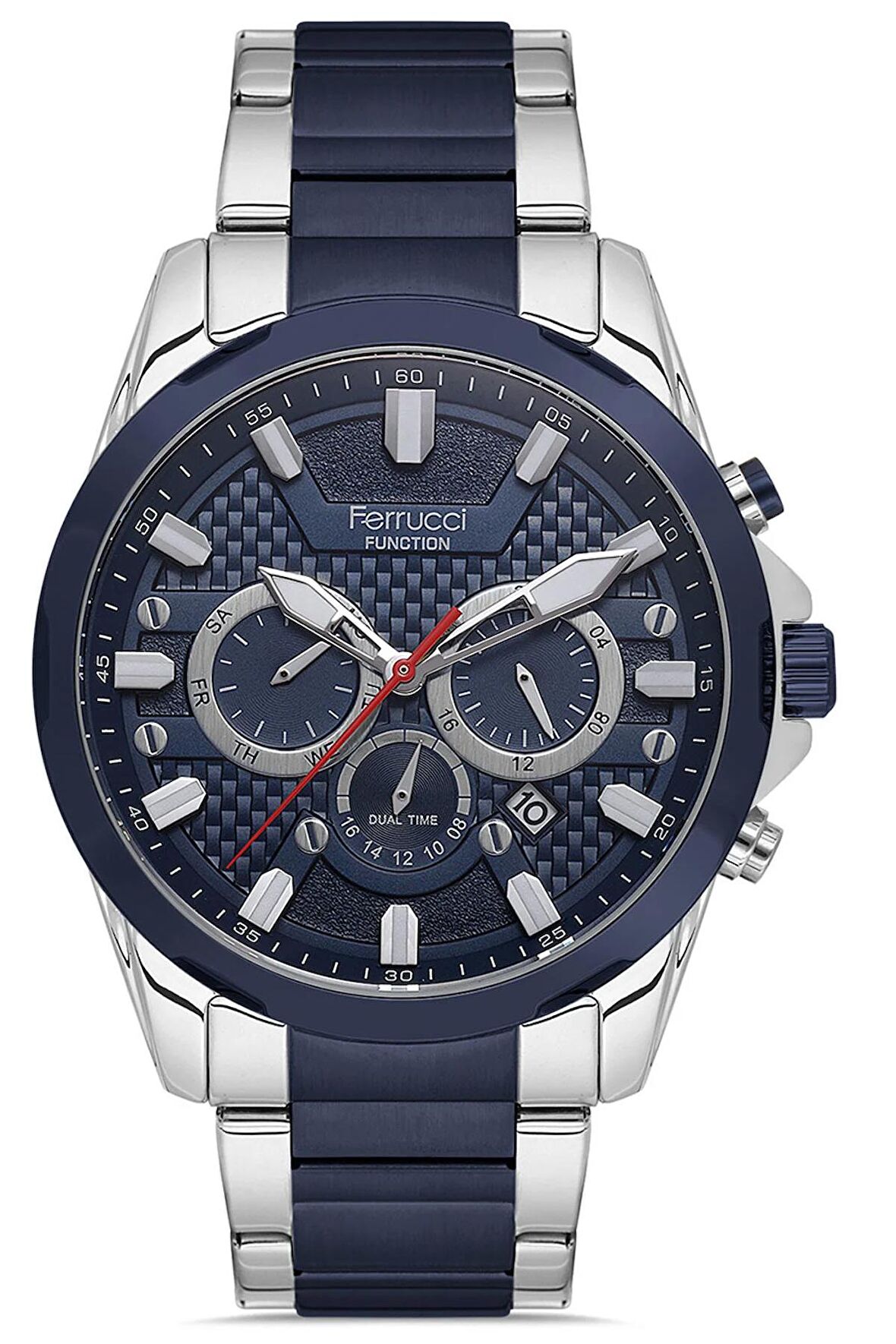 Erkek Çelik Kordon Spor Kol Saati Çelik Kasa Paslanmaz Çelik İç Fonksiyonlar Akif Su Geçirmez Premium Model