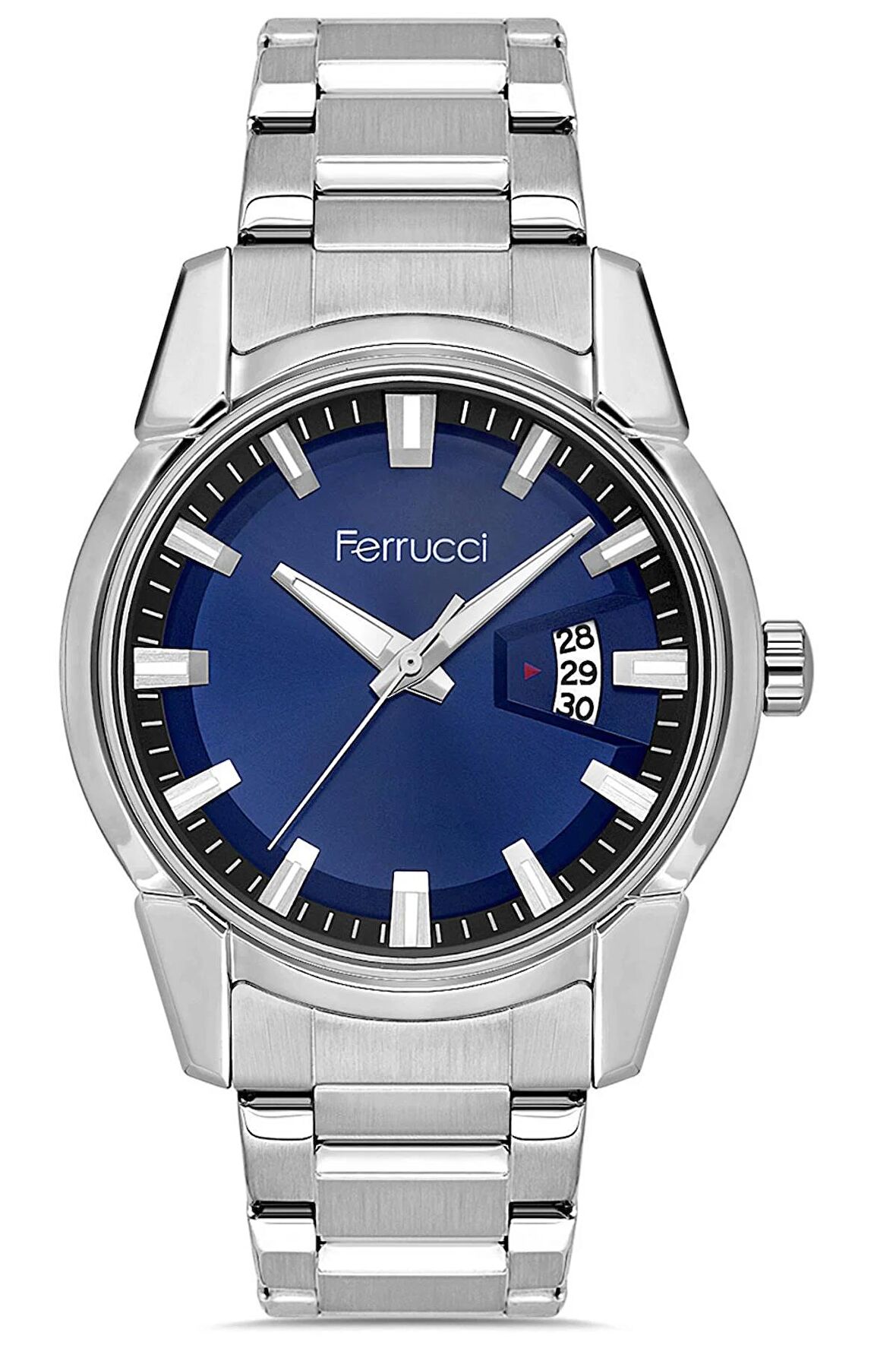 Erkek Çelik Kordon Spor Kol Saati Çelik Kasa Paslanmaz Çelik Takvimli Fonksiyon Premium Model 2 Yıl Garantili