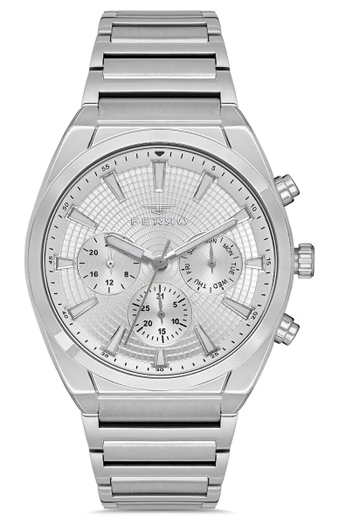 Erkek Çelik Kasa Spor Kol Saati Çelik Kordon Paslanmaz Çelik İç Fonksiyonlar Aktif 2 Yıl Garantili Premium Seri