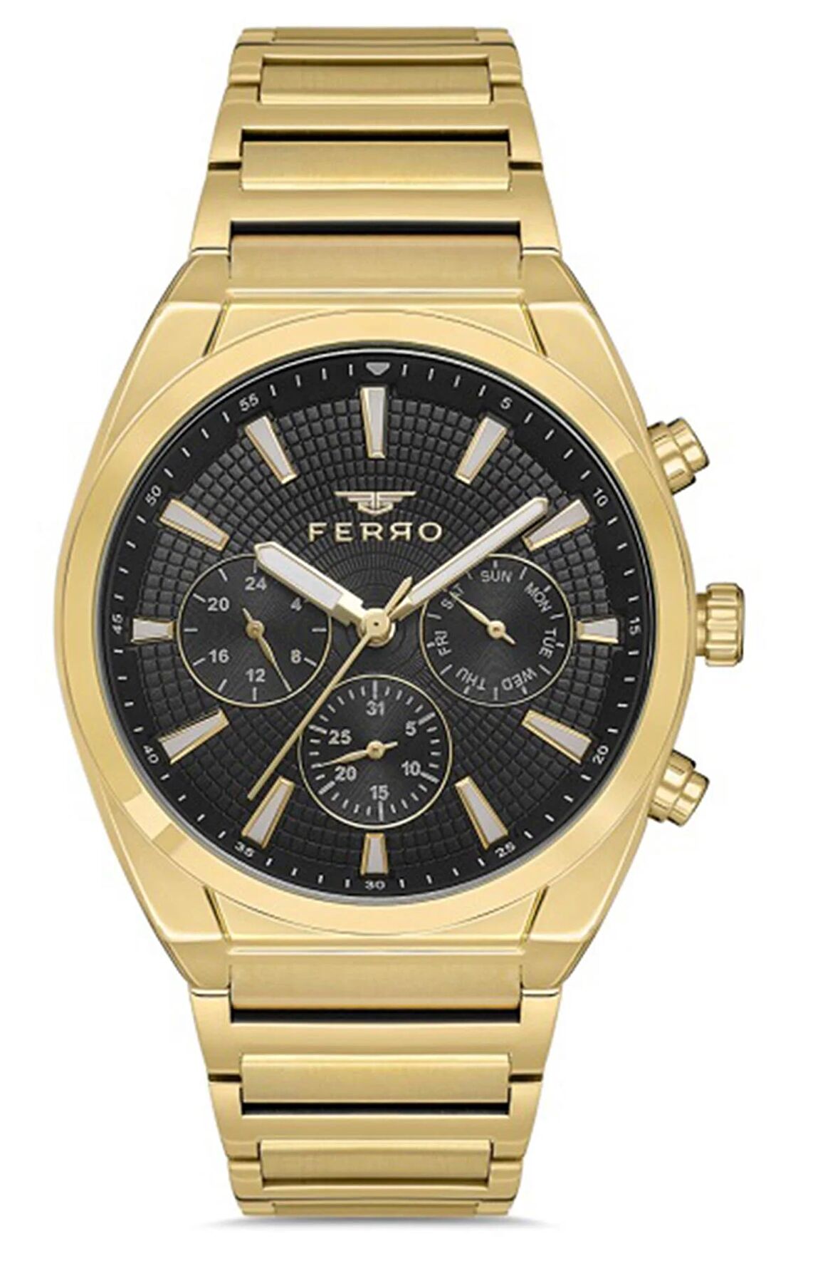 Erkek Çelik Kasa Spor Kol Saati Çelik Kordon Paslanmaz Çelik İç Fonksiyonlar Aktif 2 Yıl Garantili Premium Seri