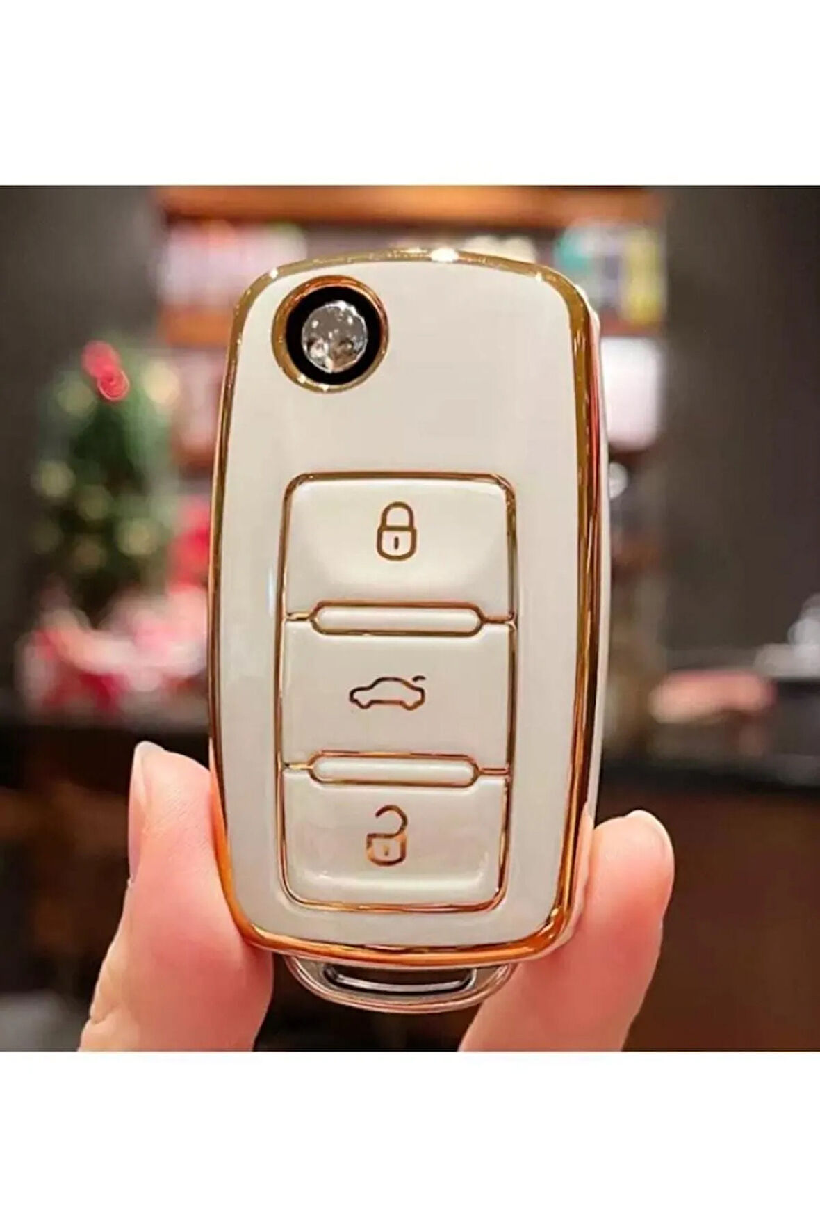 Vw Tiguan Jetta Golf 5 Golf 6 Scirocco Polo Caddy Transporter Lüks Nano Anahtar Koruma Kılıfı