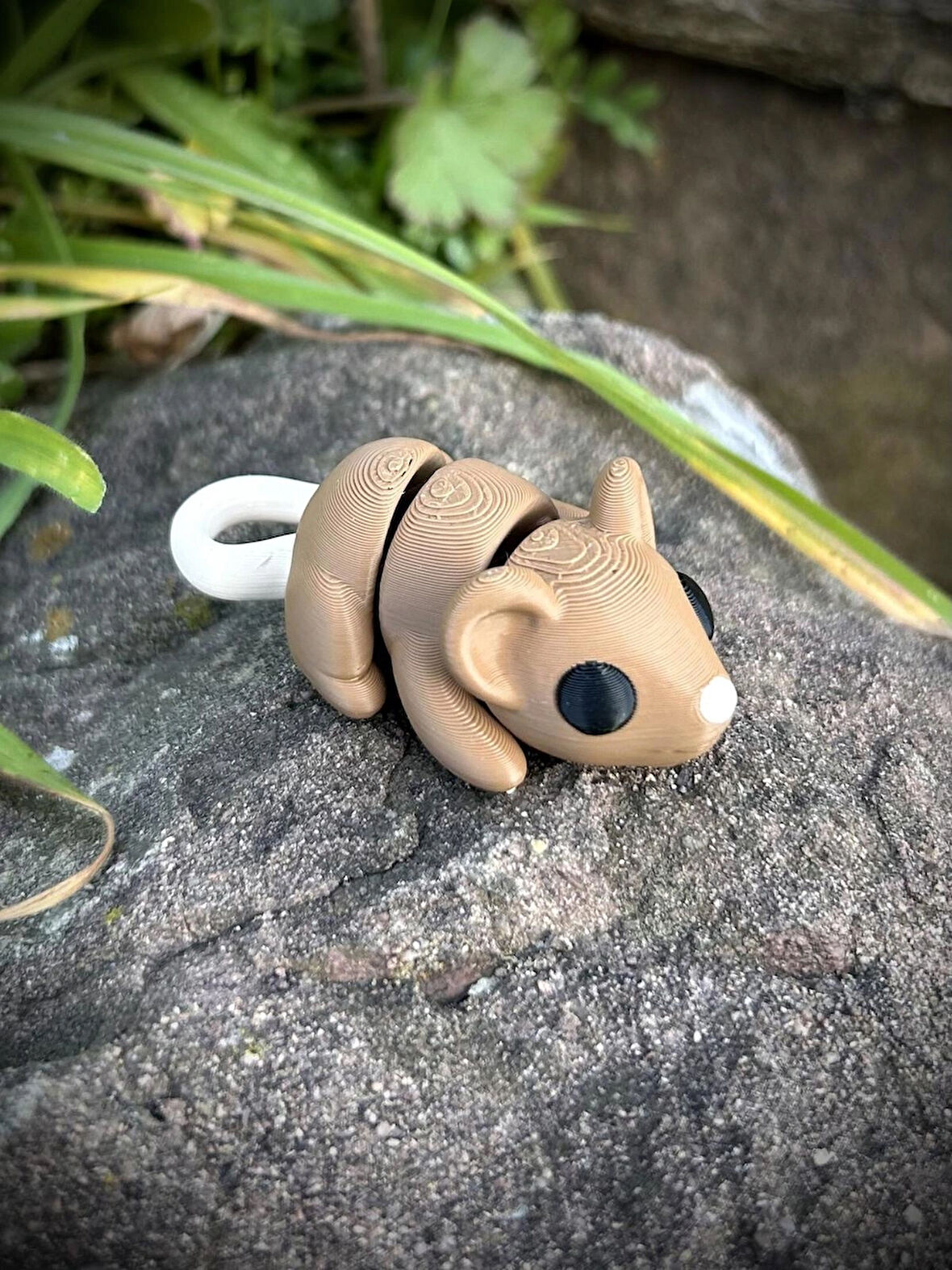  Fare Oyuncak - Küçük Dünyaların Sevimli ve Maceracı Kaşifleri! 🐭🏰✨3D Hareketli Organik Model - Orta Boy