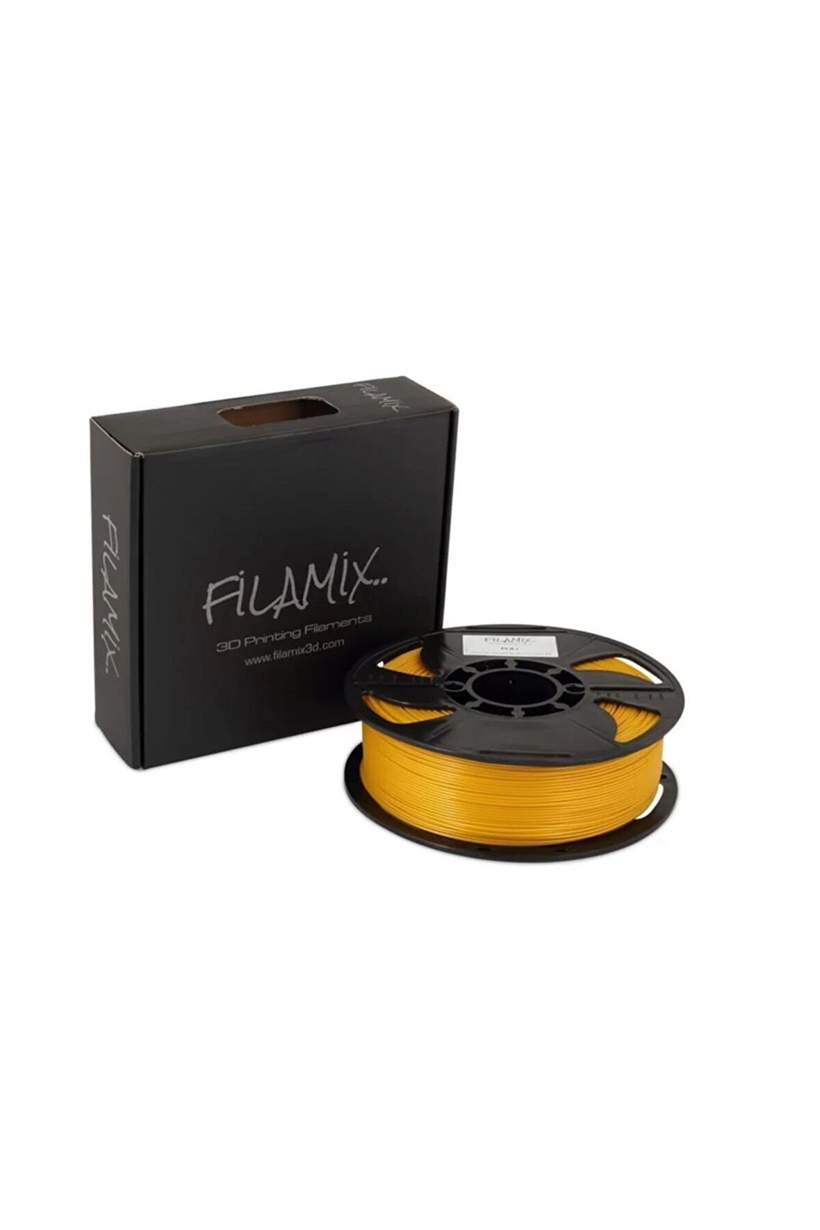 Filamix Gold Pla Filament 1.75mm 1 Kg Plus