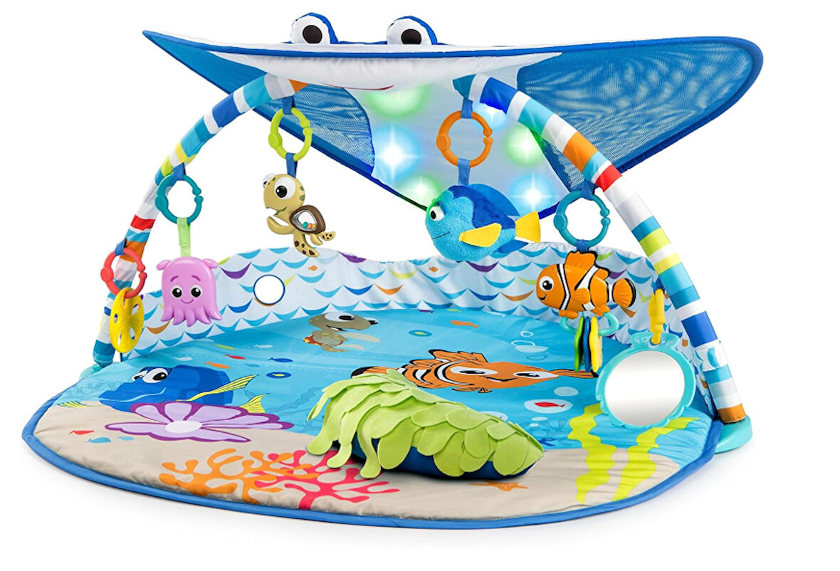 Bright Starts Finding Nemo Mr. Ray Ocean Lights & Music Gym