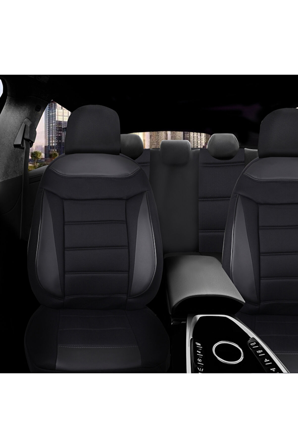 Citroen Saxo Araçlara Uyumlu Tam Takım Flex S Model Oto Koltuk Kılıfı Seti