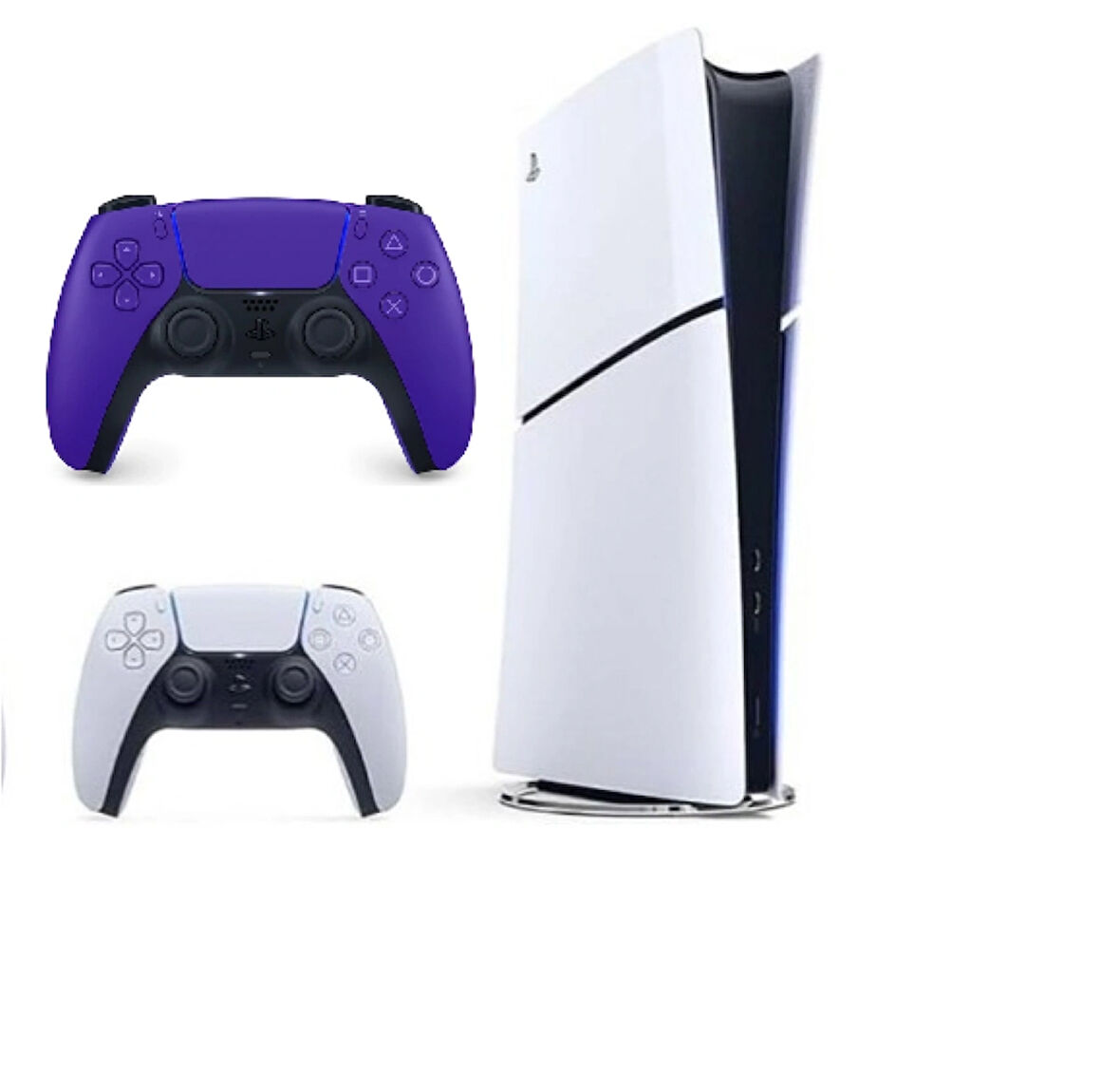 Sony Playstation 5 Slim Dijital +2. kol Dualsense Mor (İthalatçı Garantili )