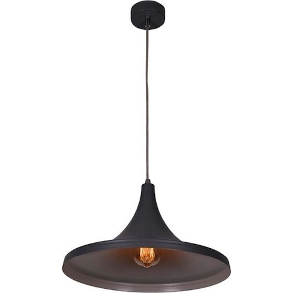 Formül Geniş Siyah Sarkıt Avize