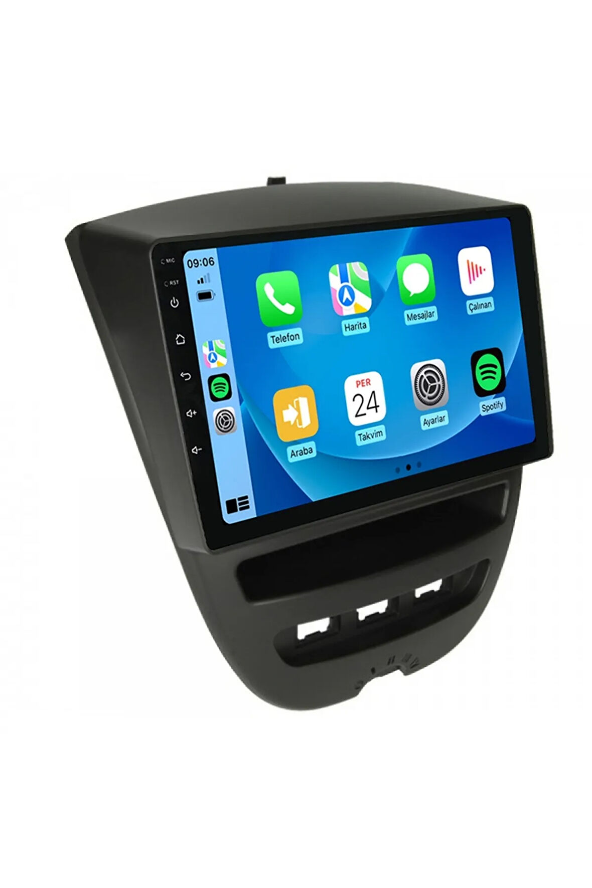 Peugeout 107 2005-2014 4+32 Carplay Androidautolu Multimedia Navigasyon Sistemi